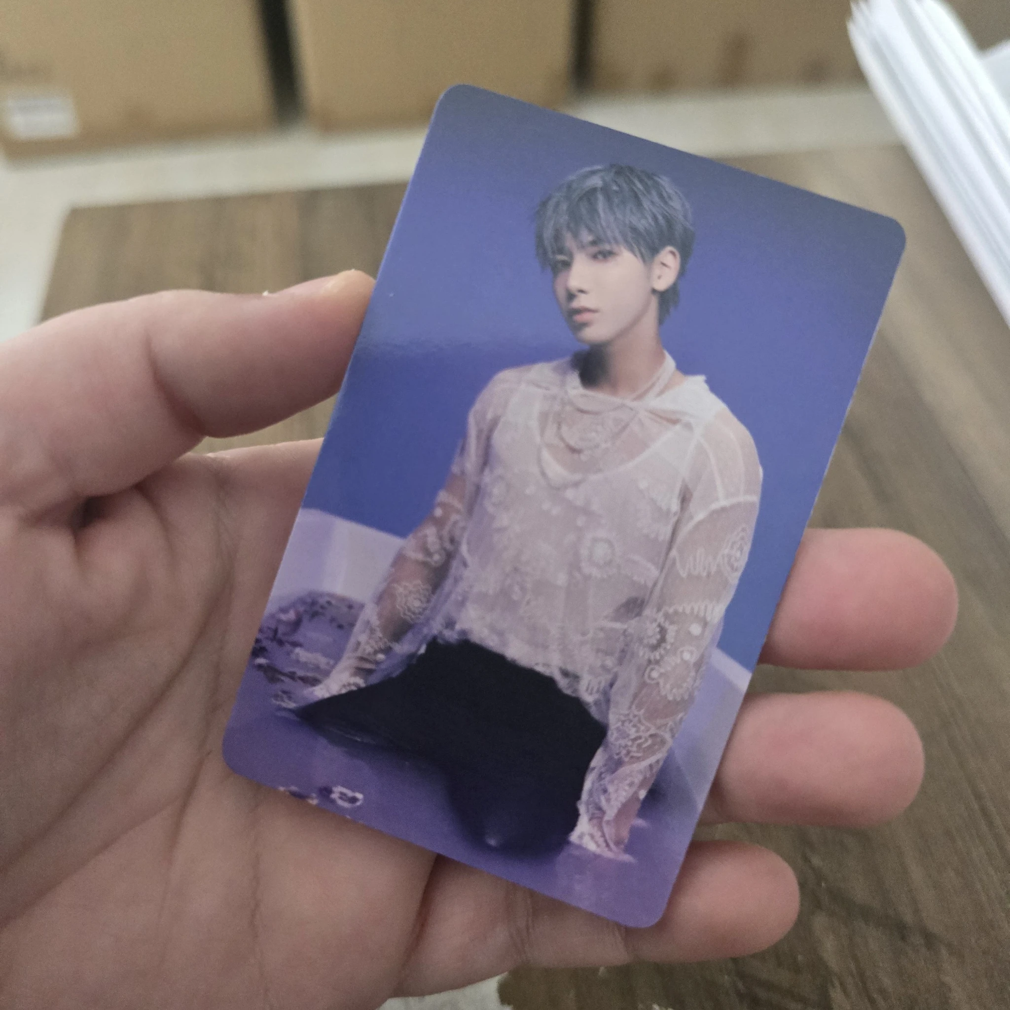 TOMORROW X TOGETHER Taehyun TOMORROW X TOGETHER - Taehyun - SWEET Album pop-up store weverse global shop (wvg) merch photocard trading card listing photo 1