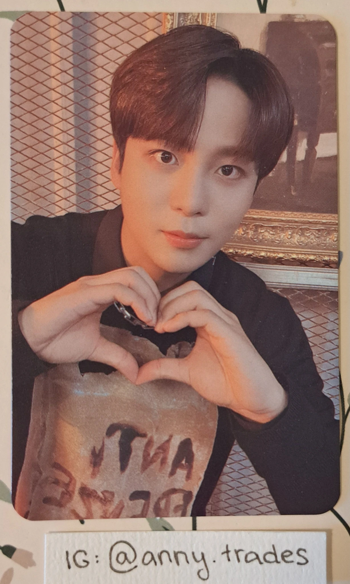ATEEZ Jongho ATEEZ - Jongho - THE WORLD EP.1 : MOVEMENT Album pob (pre-order benefit) wonderwall round 1 listing photo 1