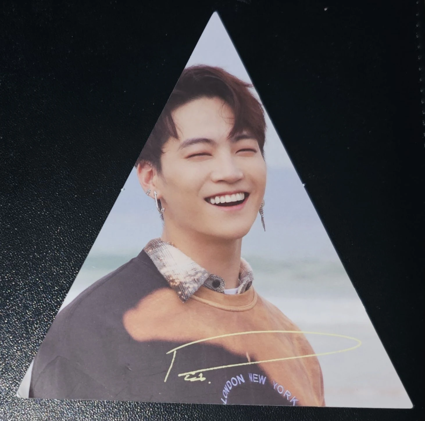 GOT7 Jay B GOT7 - Jay B - 7 for 7 Album printed signature non-standard size postcard listing photo 1
