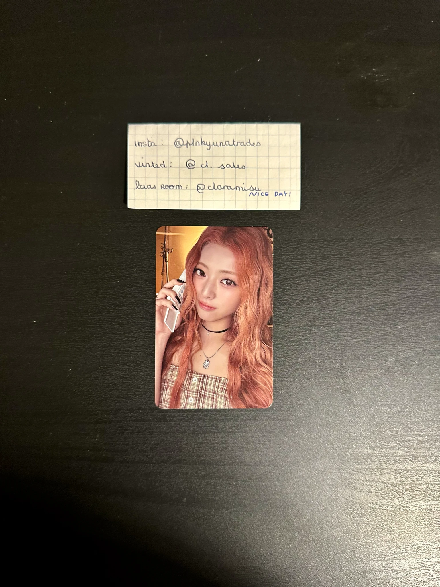 ITZY Yuna ITZY - Yuna - Girls Will Be Girls Album album photocard photobook ver. listing photo 1