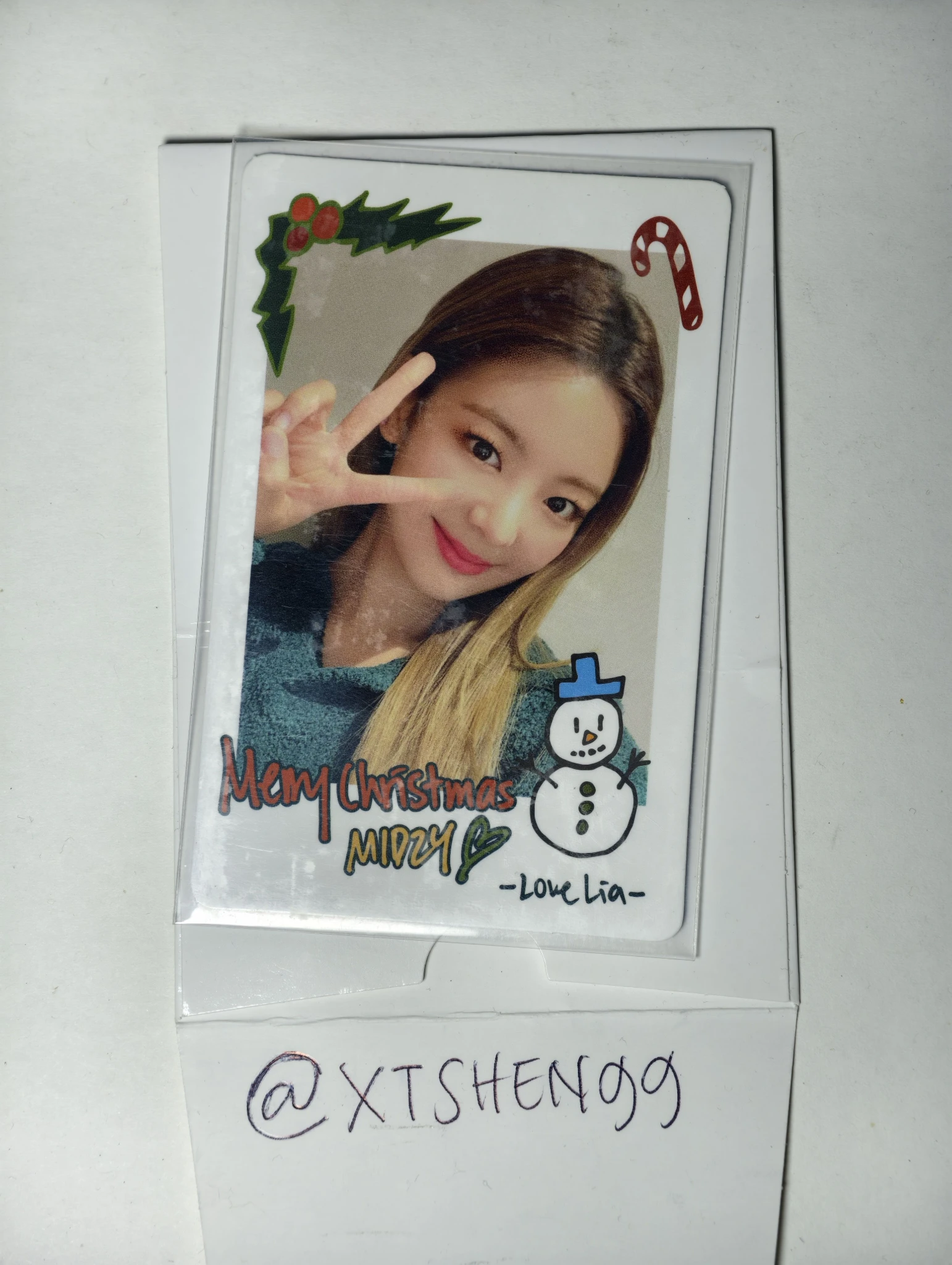 ITZY Lia ITZY - Lia - No bad days Other december polaroid listing photo 1