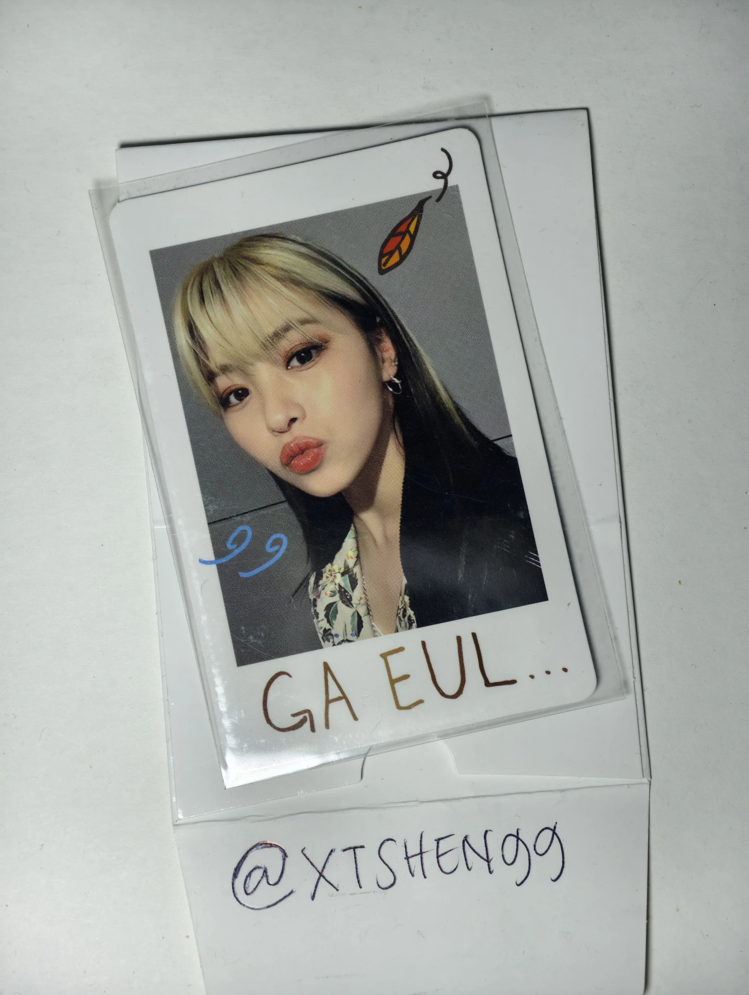 ITZY Ryujin ITZY - Ryujin - No bad days Other polaroid november listing photo 1