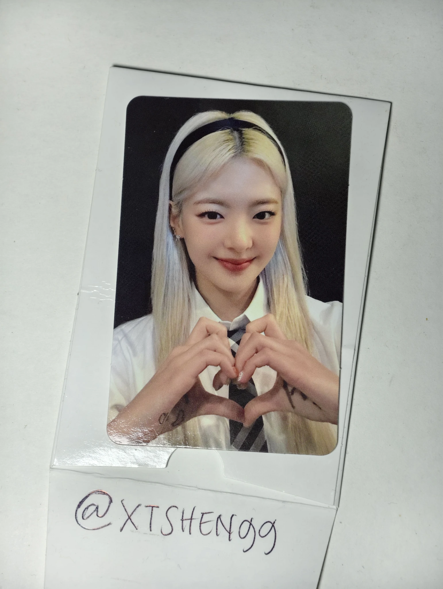ITZY Lia ITZY - Lia - KILL MY DOUBT Album makestar video call (fancall) round 2 listing photo 1