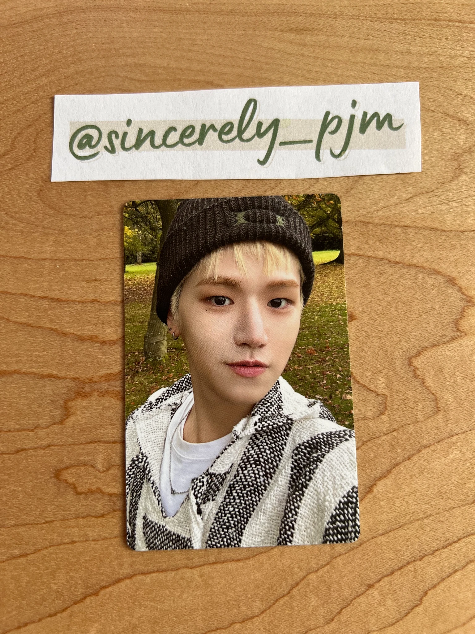 BOYNEXTDOOR Riwoo BOYNEXTDOOR - Riwoo - HOW? Album album photocard wind version A version listing photo 1