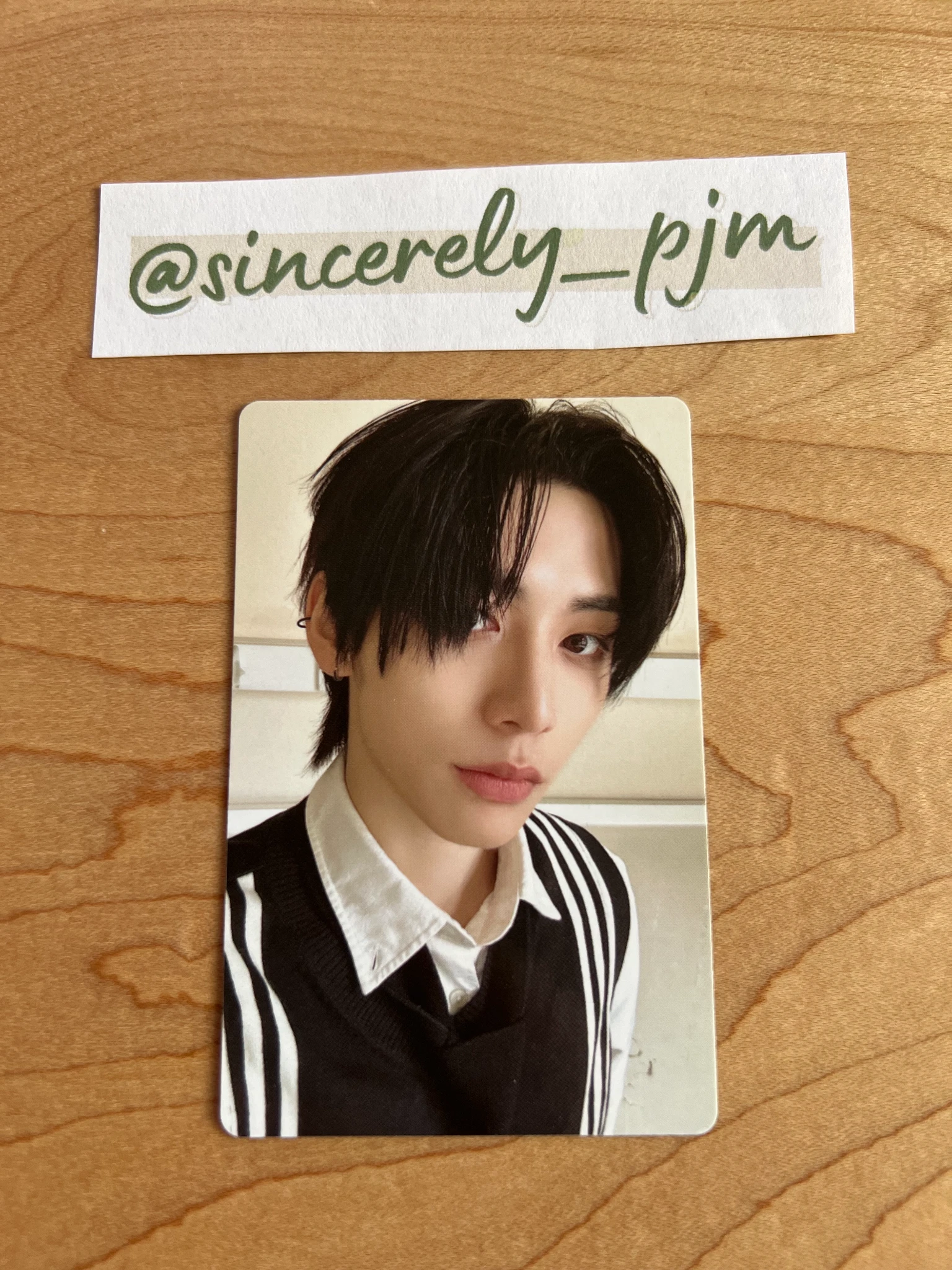 BOYNEXTDOOR Taesan BOYNEXTDOOR - Taesan - HOW? Album album photocard earth version A version listing photo 1