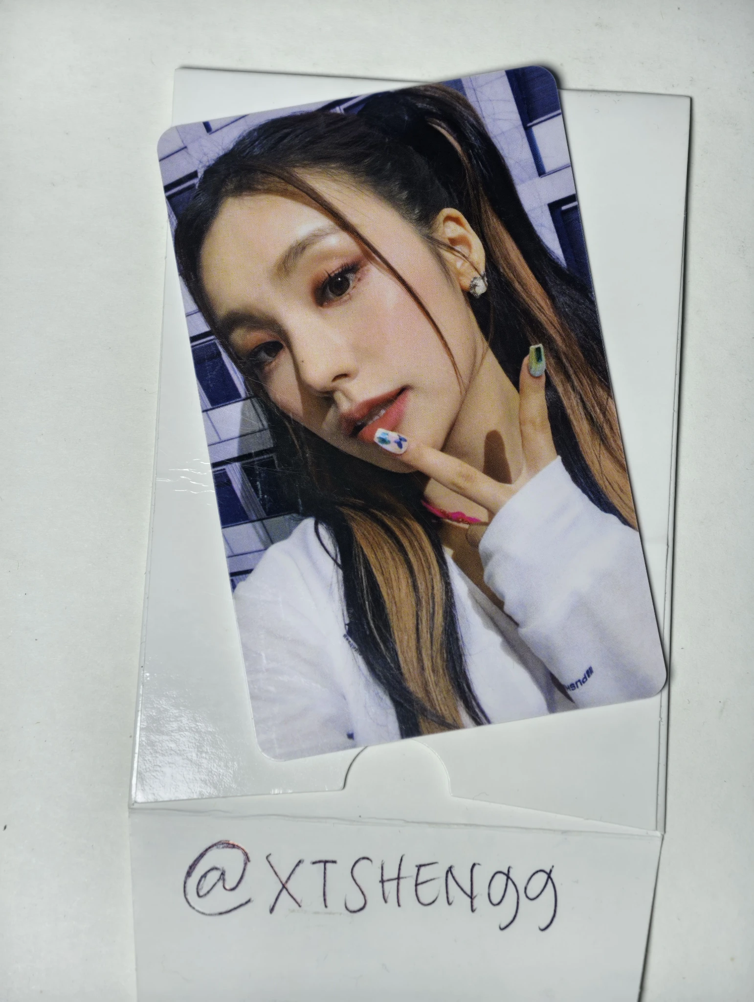 ITZY Yeji ITZY - Yeji - Cheshire Album bandina lucky draw round 1 pvc card listing photo 1
