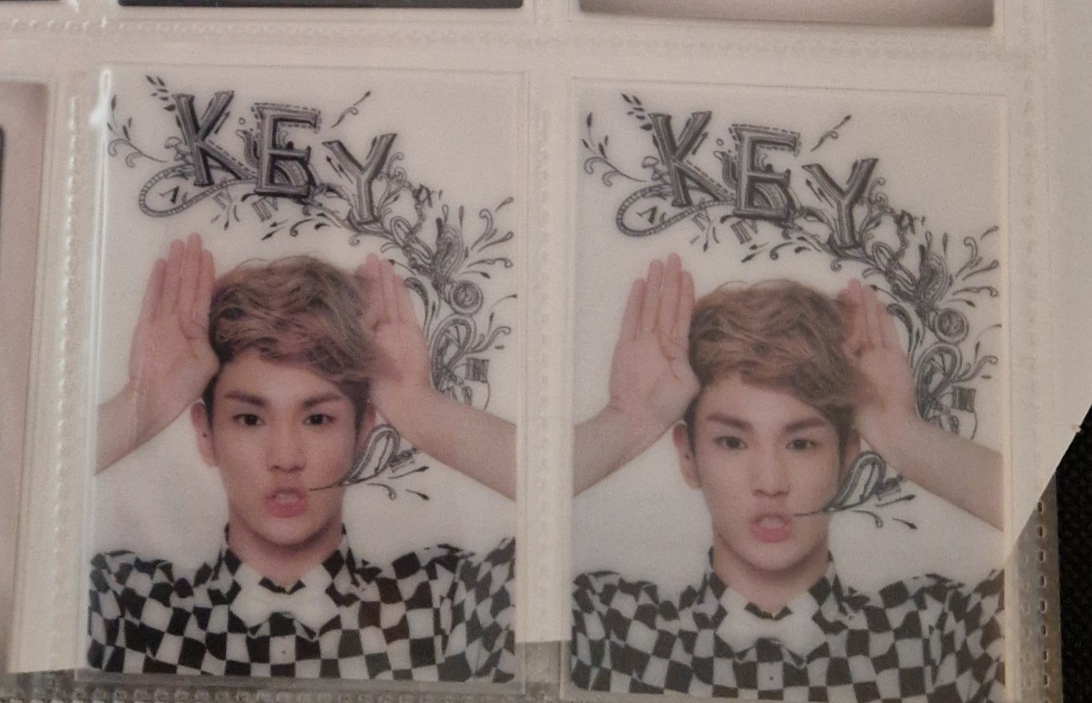 SHINee Key SHINee - Key - Winter Wonderland (X'mas Special Edition) Album star collection card listing photo 1