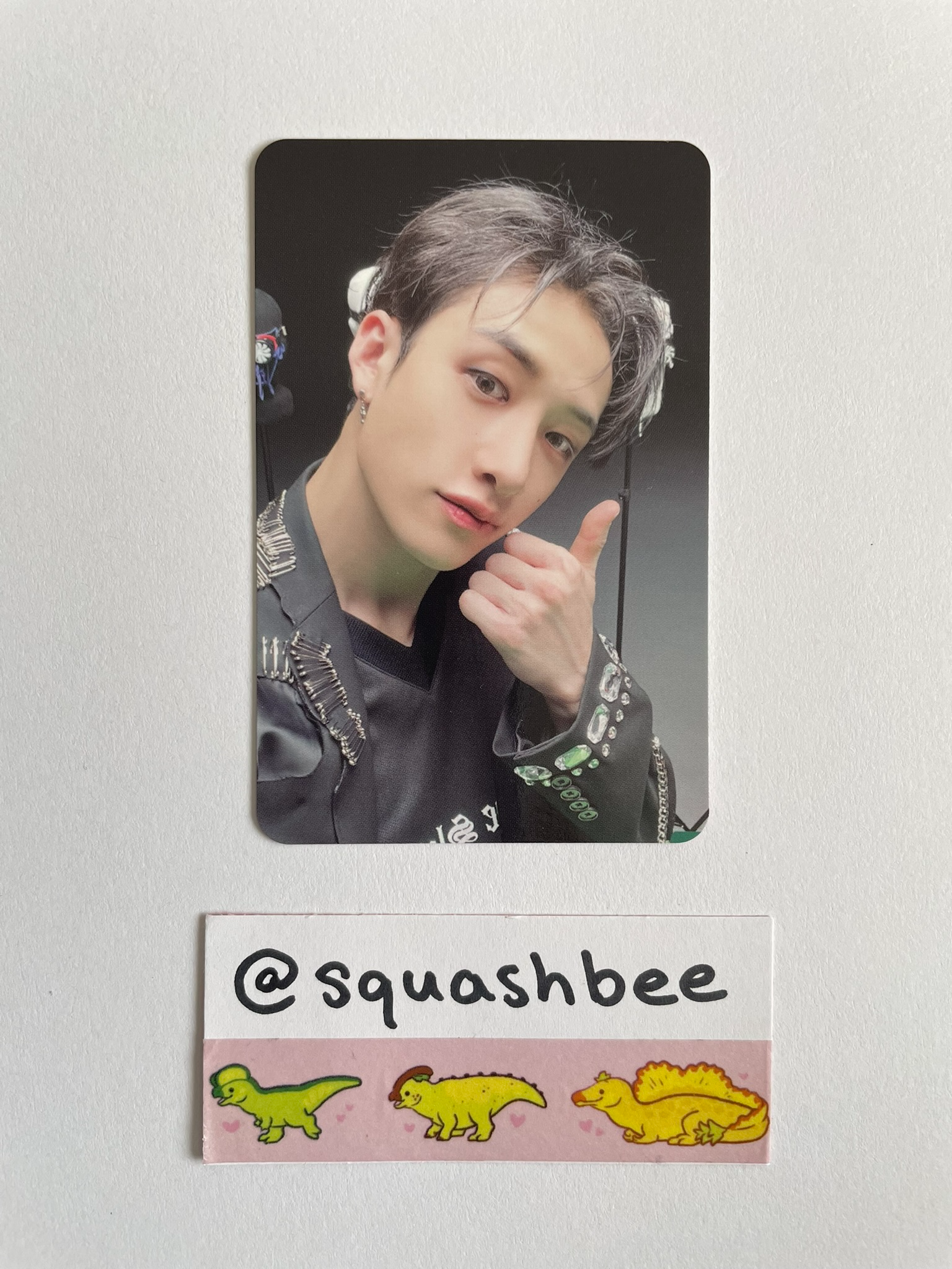 Stray Kids Bang Chan Stray Kids - Bang Chan - Rock Star Album album photocard Ver A Bang Chan listing photo 1