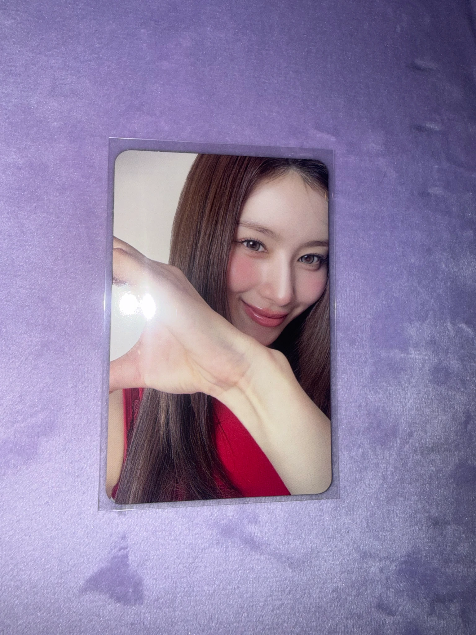 TWICE Sana TWICE - Sana - 2026 Season’s Greetings: RED WHISPERS Other photocard set pob (pre-order benefit) yes24 listing photo 1