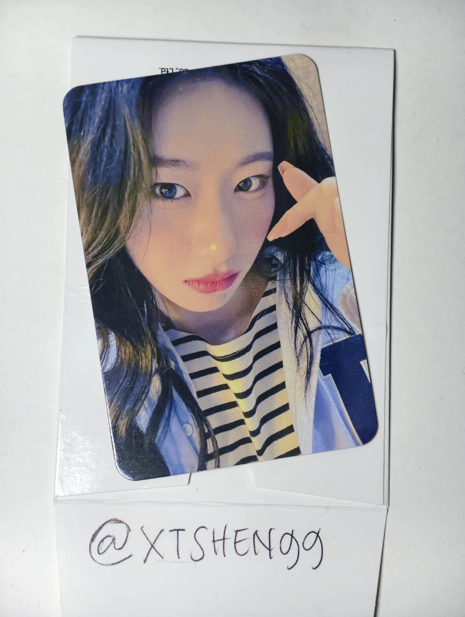 ITZY Chaeryeong ITZY - Chaeryeong - CHECKMATE Album tou video call (fancall) round 3 listing photo 1