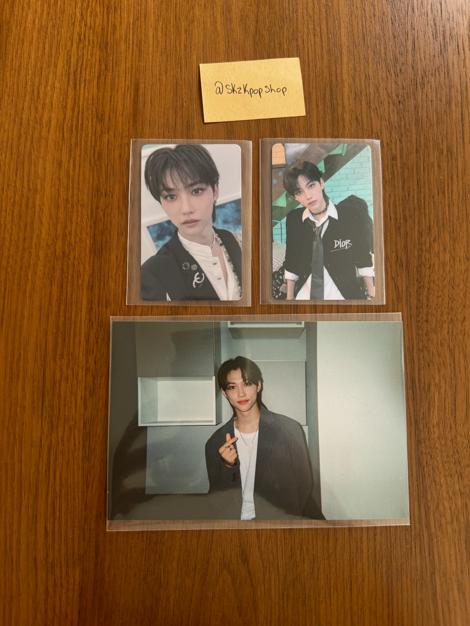 Stray Kids Felix Stray Kids - Felix - Maxident Album soundwave lucky draw round 1 pvc card listing photo 1