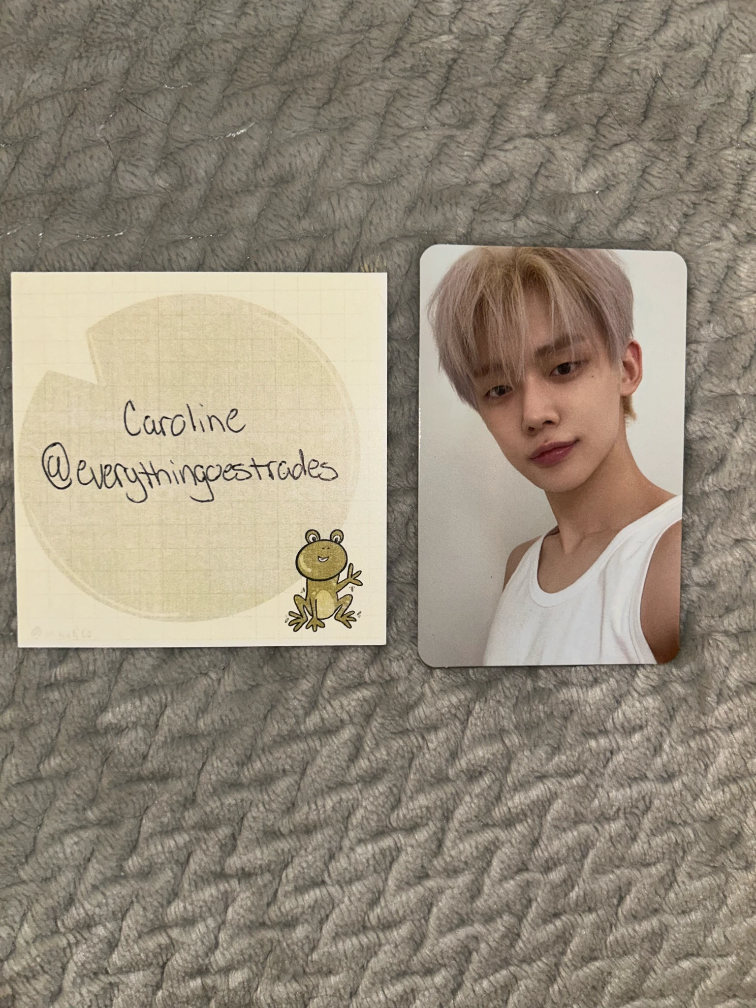 TOMORROW X TOGETHER Yeonjun TOMORROW X TOGETHER - Yeonjun - Minisode 2: Thursday's Child Album tear version album photocard listing photo 1