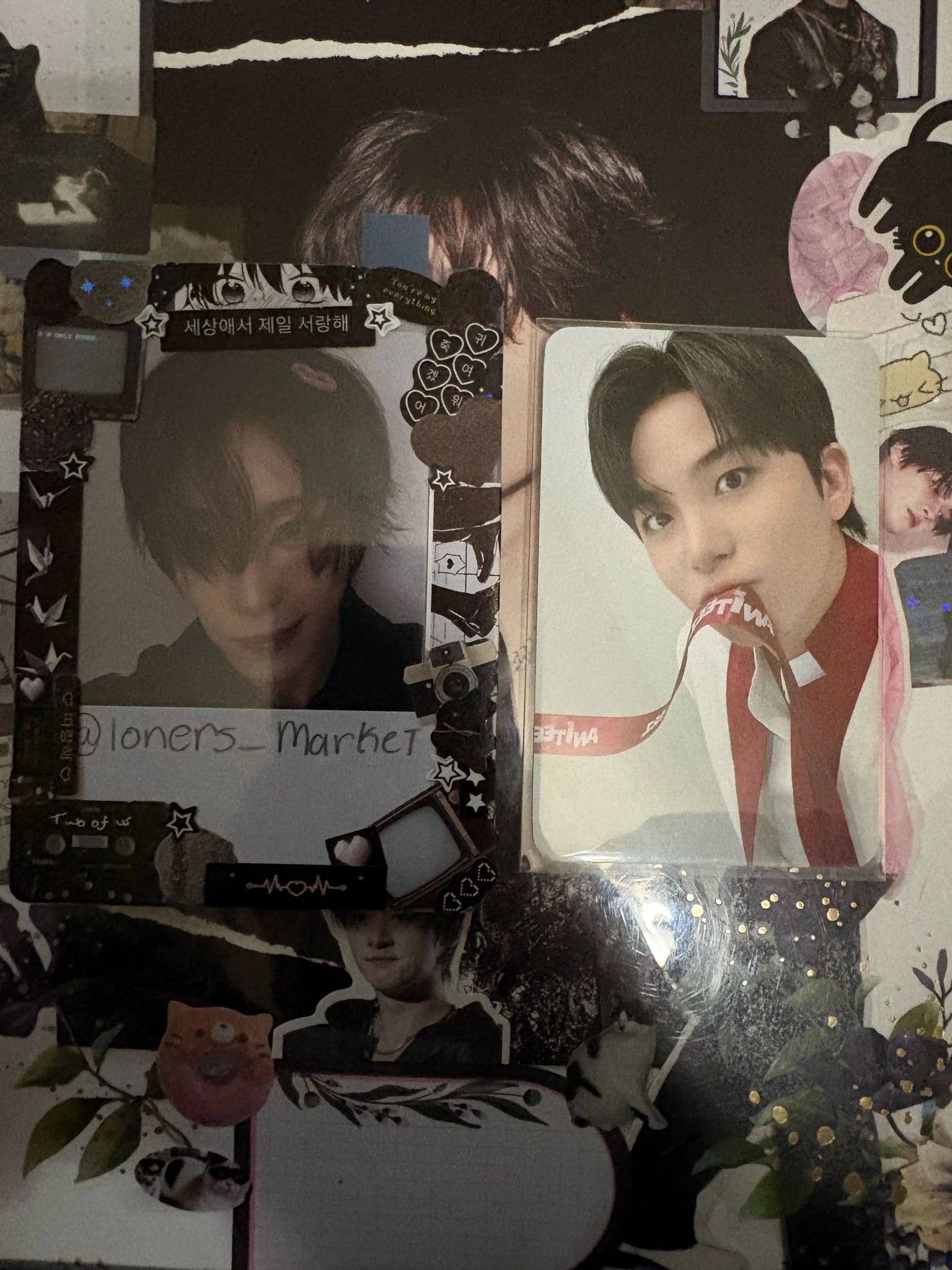 ATEEZ Jongho ATEEZ - Jongho - ANITEEZ IN THE CALLING Other merch photocard hoodie listing photo 1
