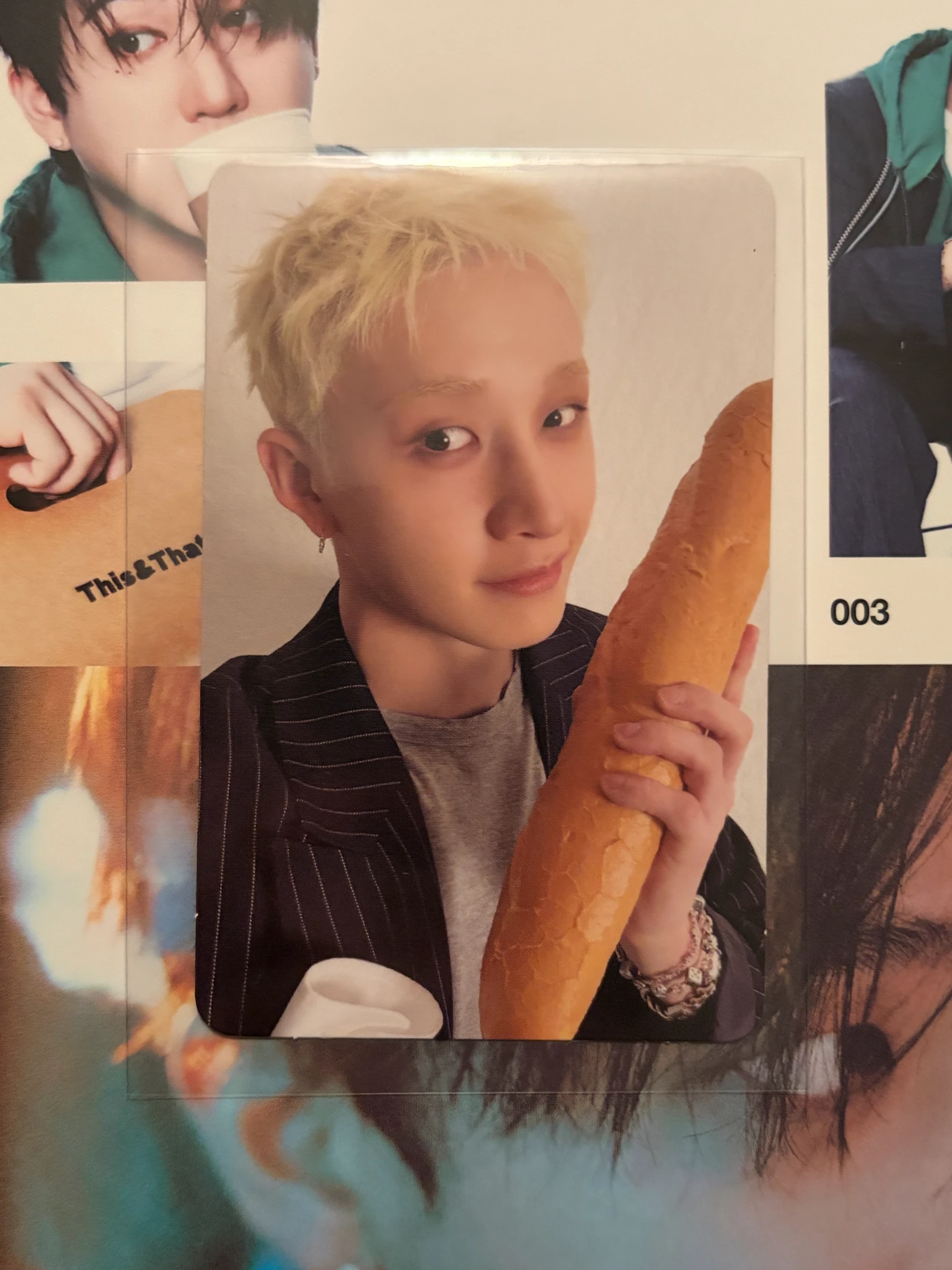Stray Kids Bang Chan Stray Kids - Bang Chan - THIS & THAT Album album photocard & version listing photo 1