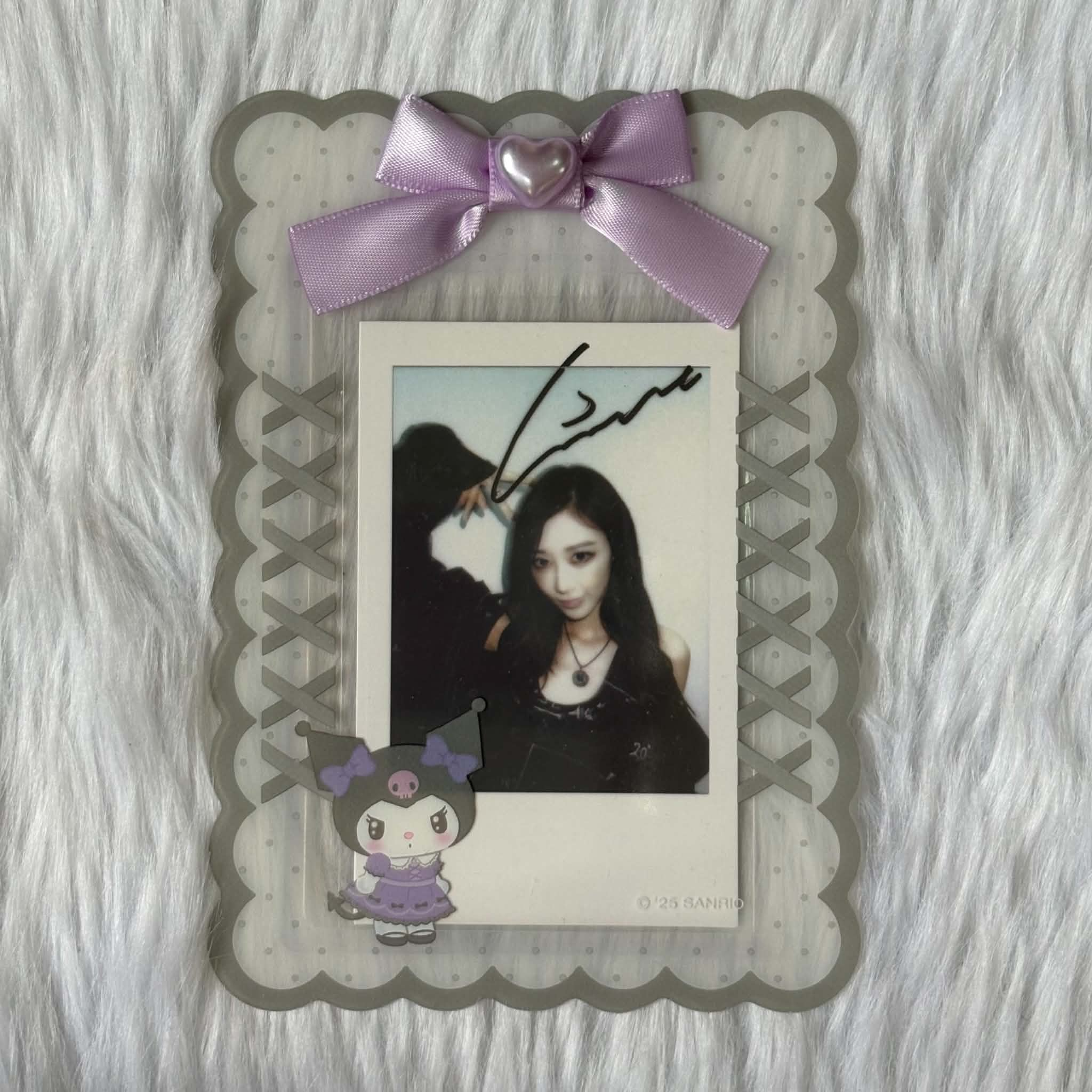 aespa Giselle aespa - Giselle - Lemonade Album pob (pre-order benefit) kmstation polaroid printed signature B version listing photo 1
