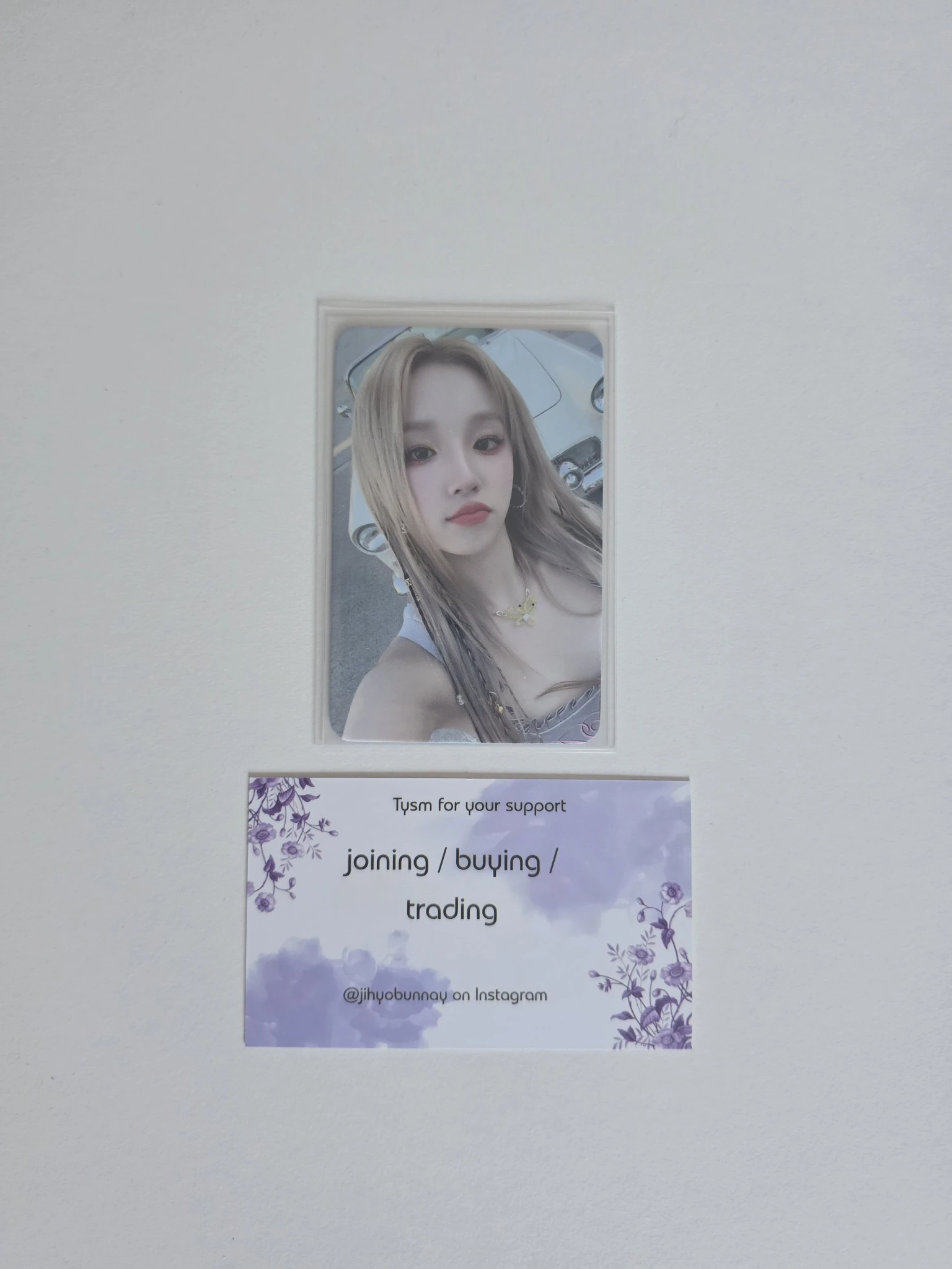i-dle Yuqi i-dle - Yuqi - YUQ1 Album solo apple music lucky draw (LD) listing photo 1