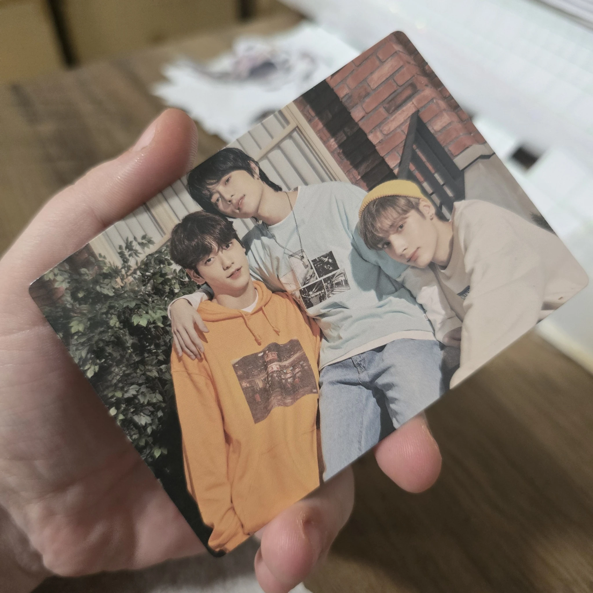 TOMORROW X TOGETHER TOMORROW X TOGETHER - Yeonjun & Taehyun - 2022 TXT FANLIVE MOA X TOGETHER Event mini photocard listing photo 1
