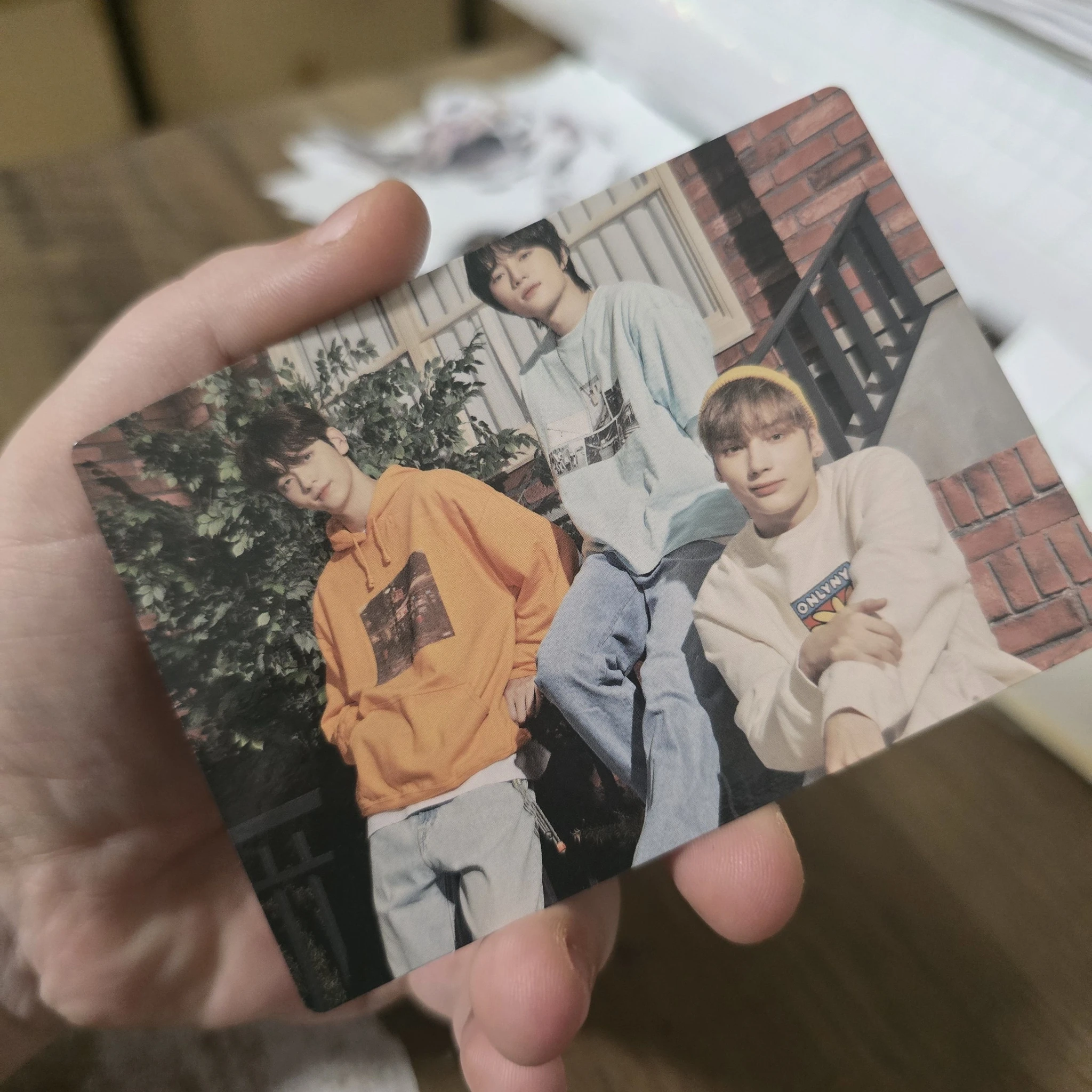 TOMORROW X TOGETHER TOMORROW X TOGETHER - Yeonjun & Taehyun - 2022 TXT FANLIVE MOA X TOGETHER Event mini photocard listing photo 1