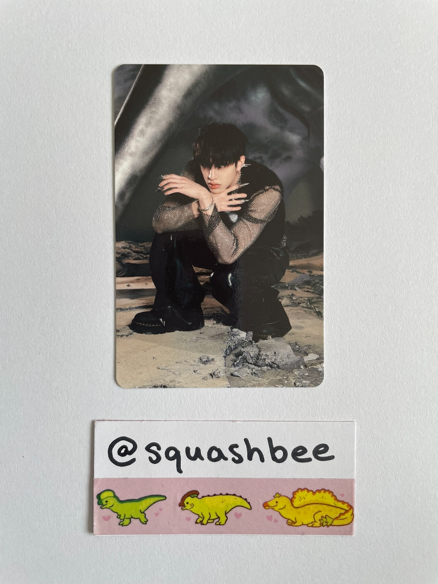 Stray Kids Bang Chan Stray Kids - Bang Chan - ATE Album album photocard nemo version A version listing photo 1