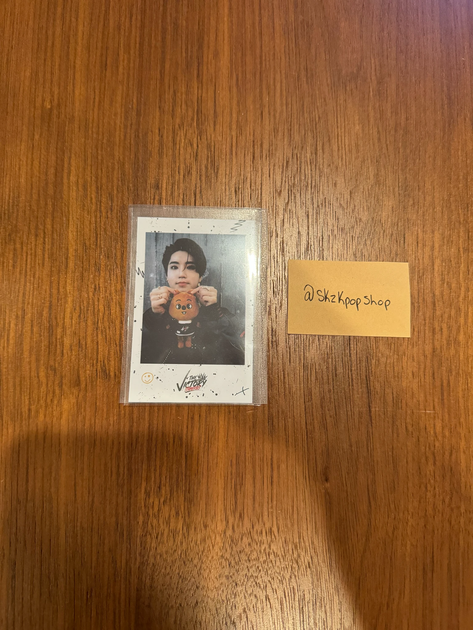 Stray Kids HAN Stray Kids - HAN - The Victory Pop-Up Store Event pop-up store polaroid pre-order benefit (pob) online listing photo 1