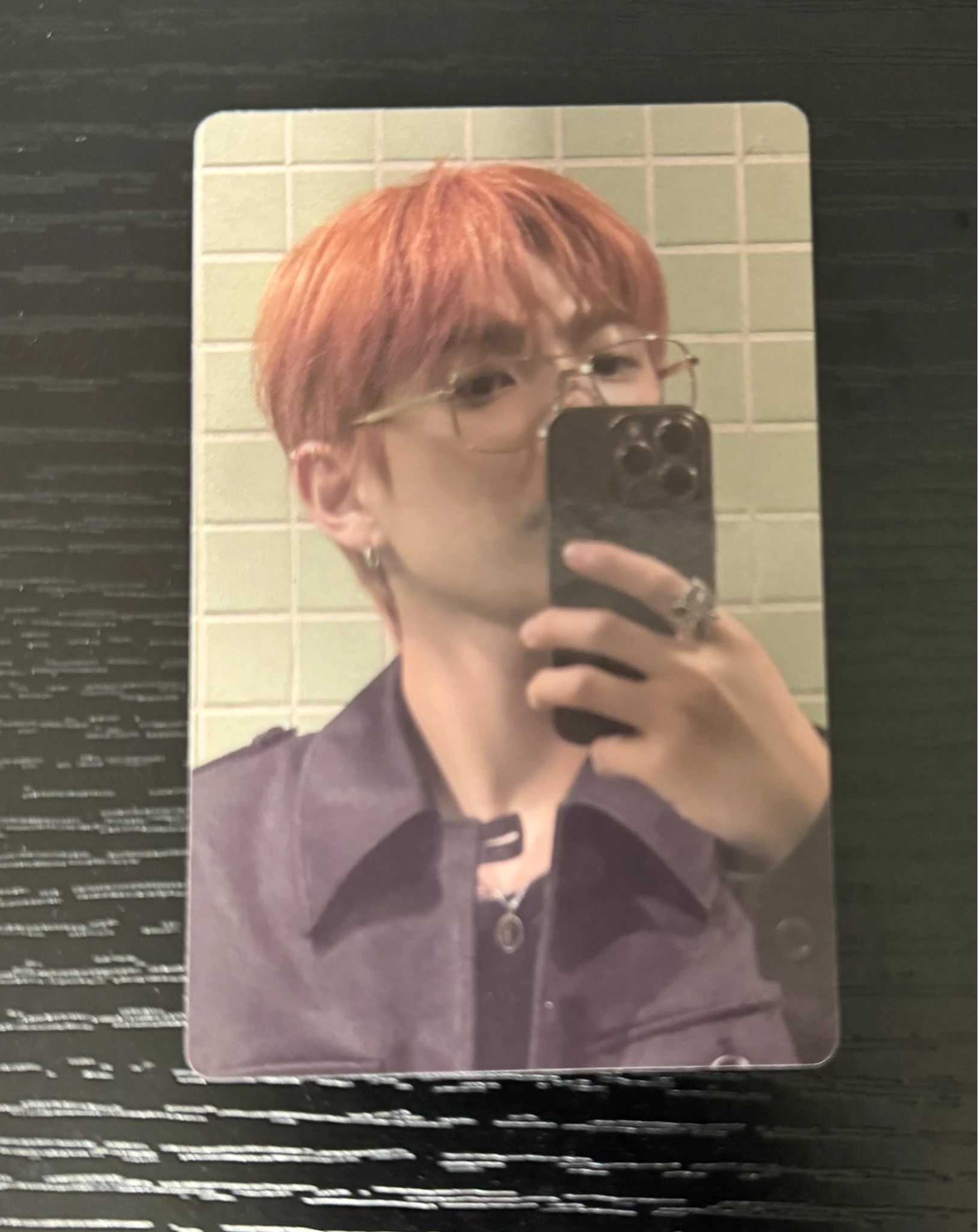 ATEEZ Hongjoong ATEEZ - Hongjoong - Golden Hour : Part.4 Album A version version 2 album photocard listing photo 1