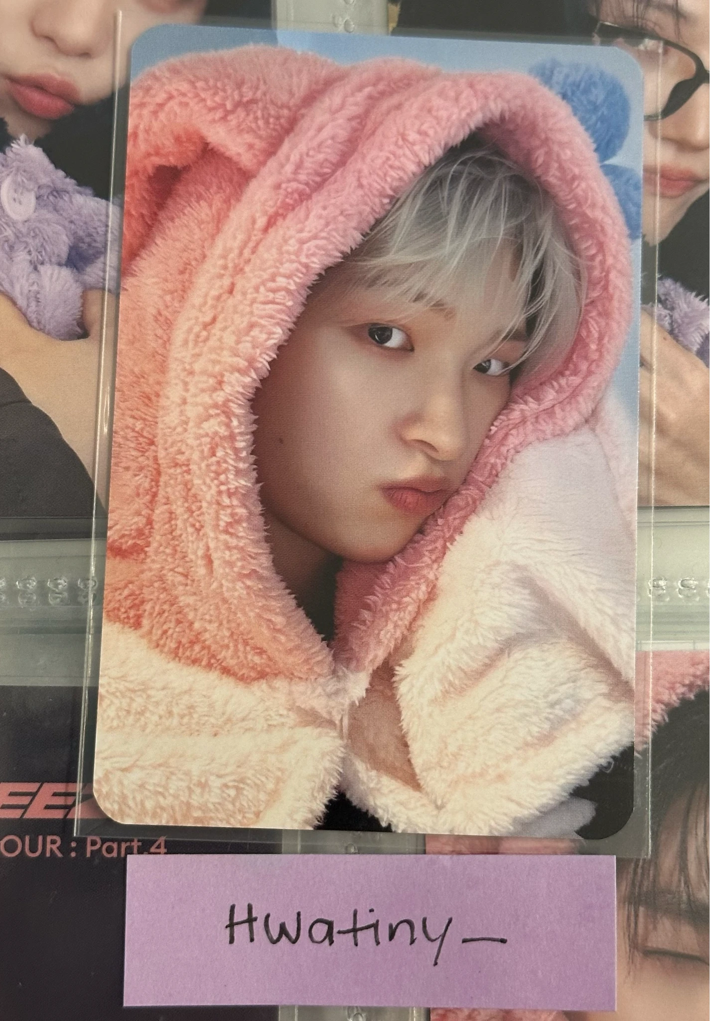 ATEEZ Mingi ATEEZ - Mingi - Golden Hour : Part.4 Album pob (pre-order benefit) lucky draw video call (fancall) makestar poca album listing photo 1