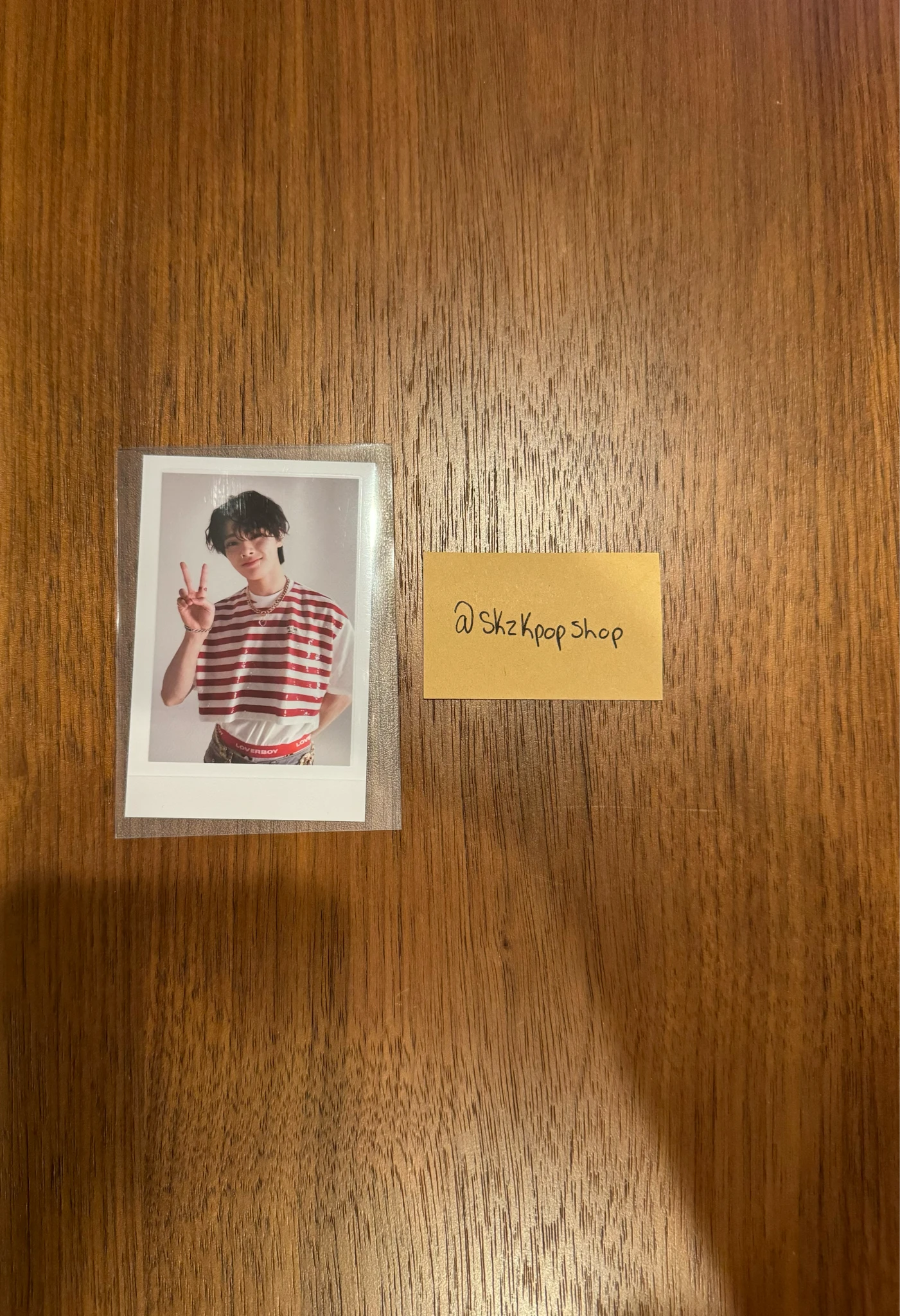 Stray Kids I.N Stray Kids - I.N - Maxident Album polaroid pre-order benefit listing photo 1
