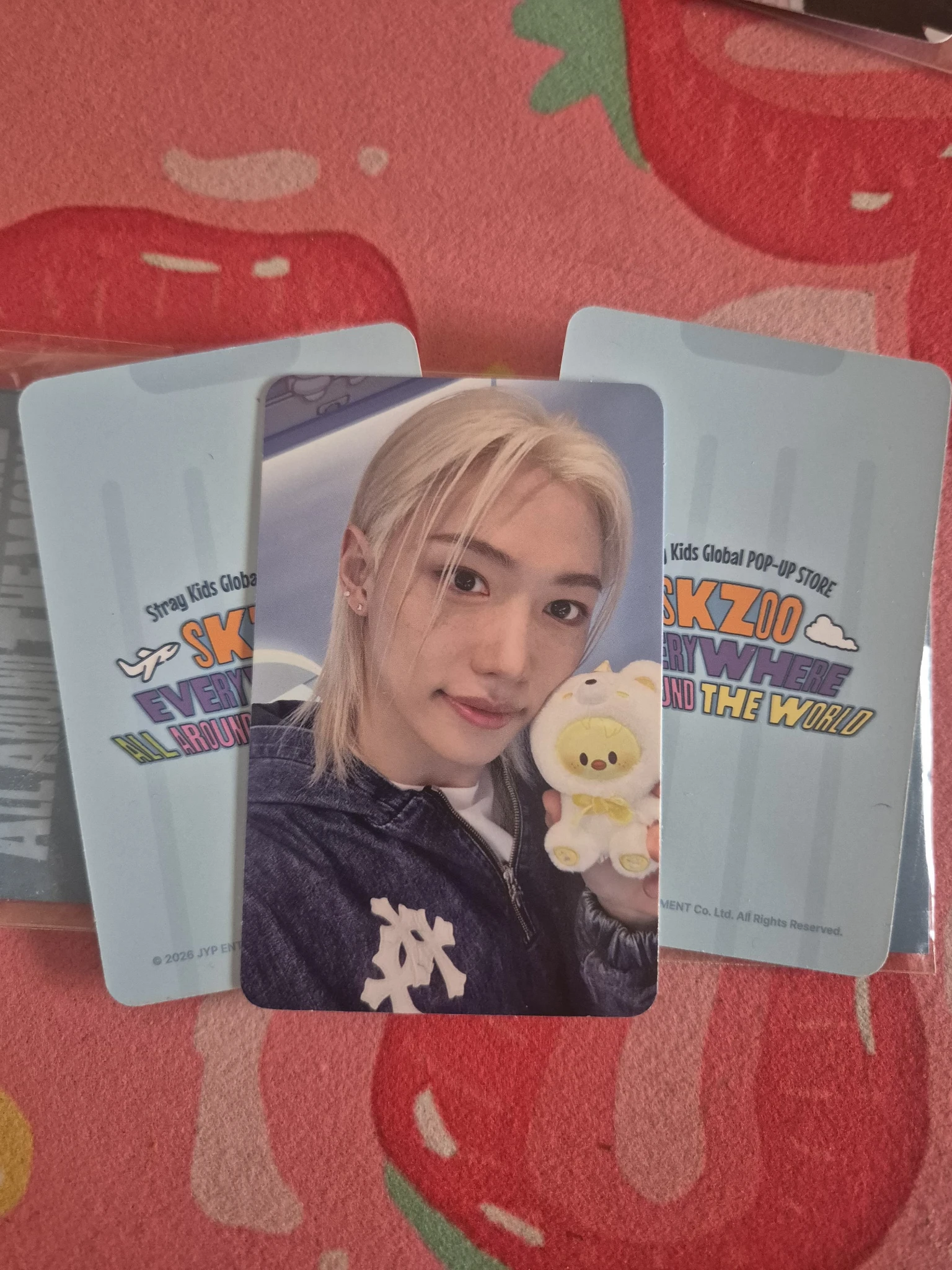 Stray Kids Felix Stray Kids - Felix - SKZOO EVERYWHERE ALL AROUND THE WORLD Pop-Up Store Event latam merch photocard offline pop-up listing photo 1