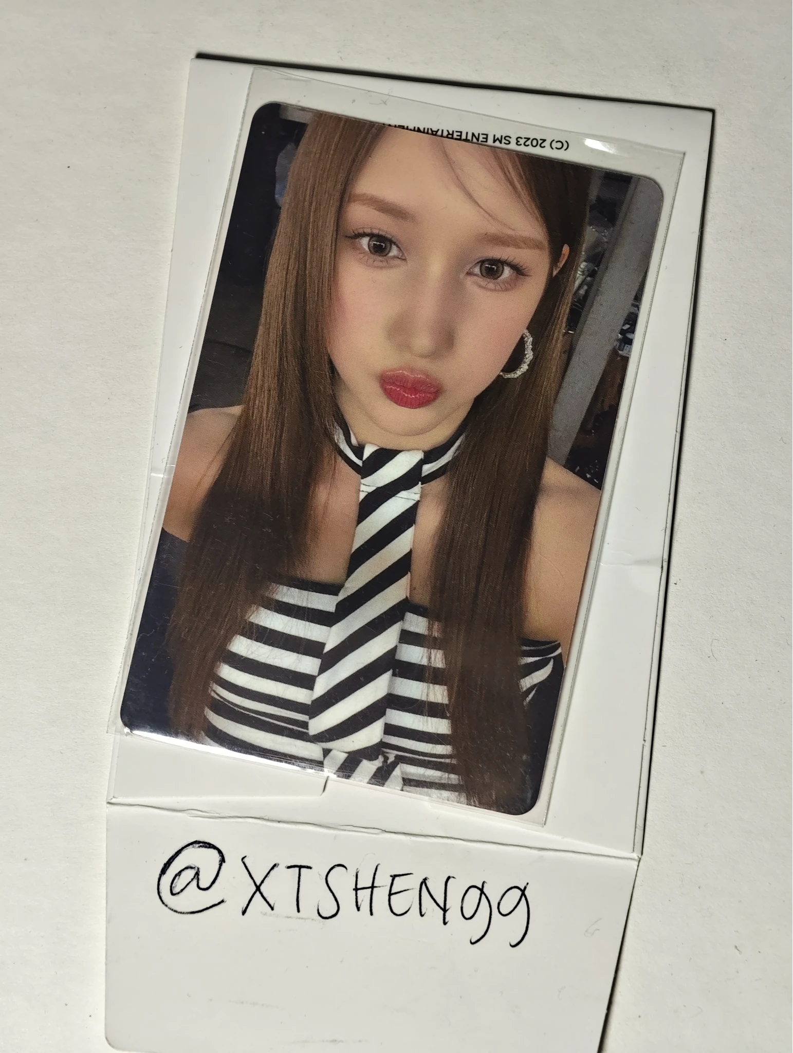Kep1er Huening Bahiyyih Kep1er - Huening Bahiyyih - KEP1ASIA - 2025 Fan Concert Tour Event beanie merch photocard listing photo 1