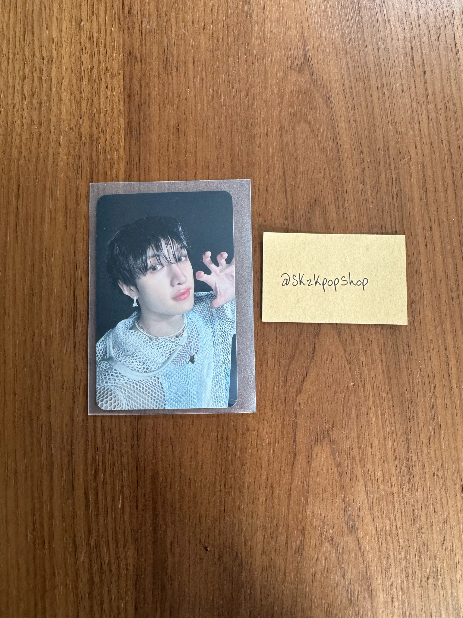 Stray Kids Bang Chan Stray Kids - Bang Chan - ATE Album album photocard limited ver. korean album listing photo 1