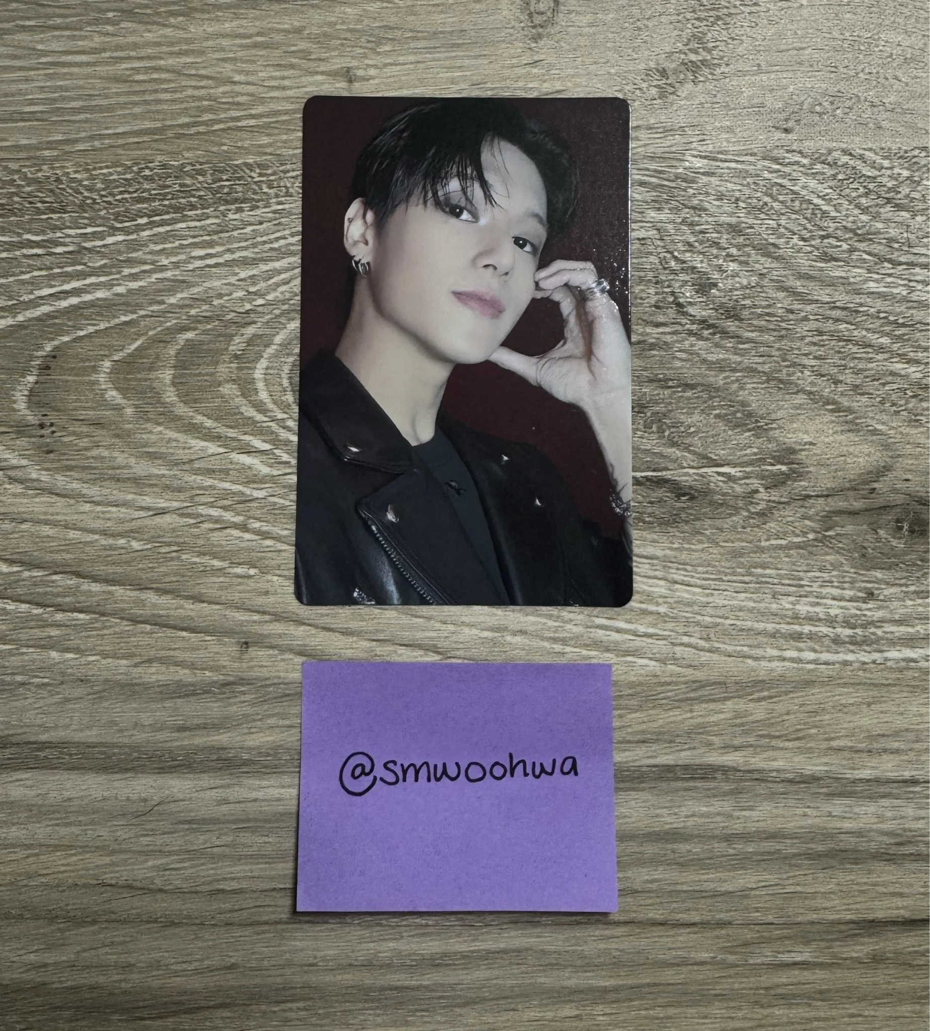 ATEEZ Wooyoung ATEEZ - Wooyoung - Golden Hour : Part.3 'In Your Fantasy Edition' Album Cheek Heart listing photo 1