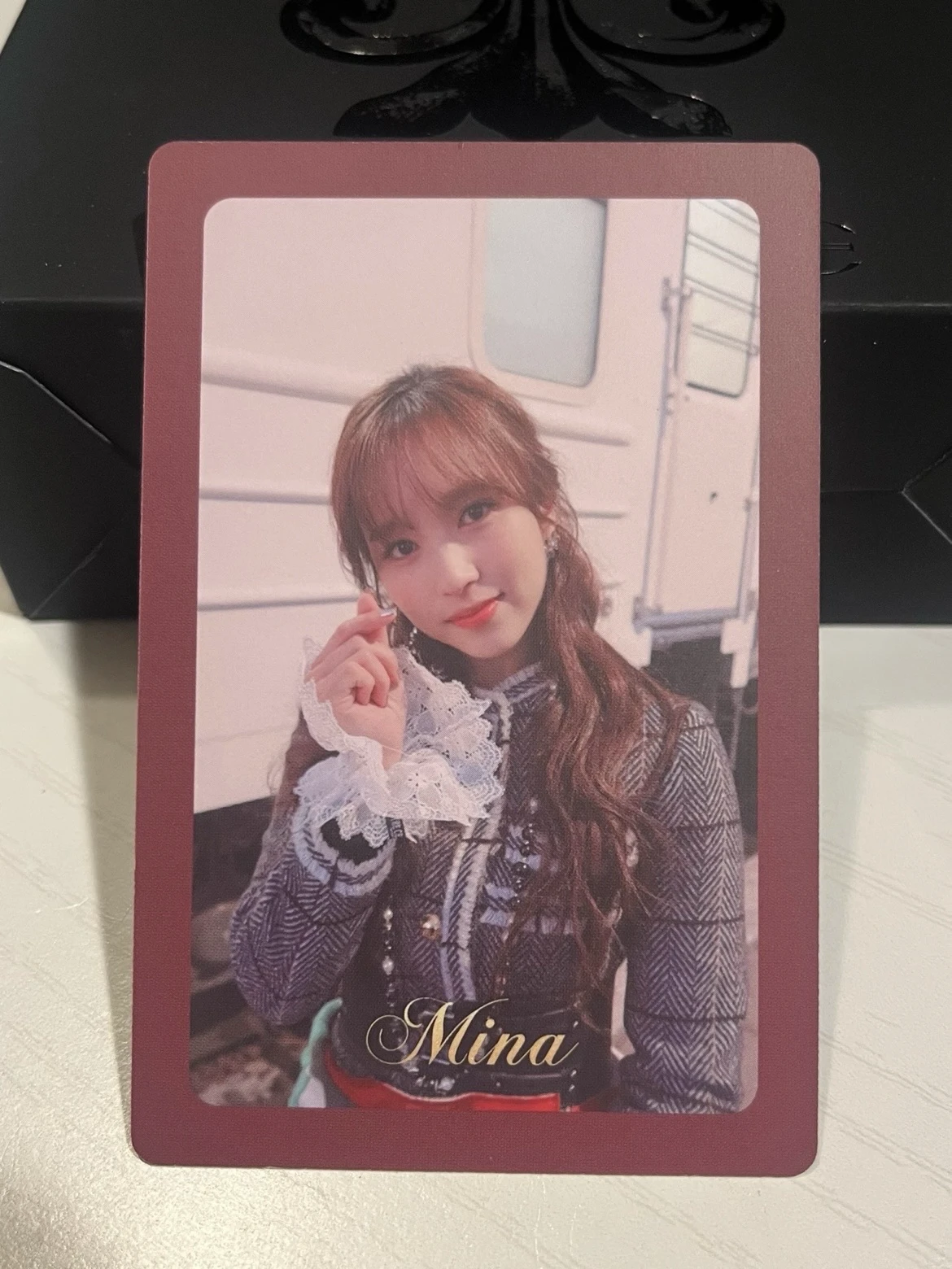 TWICE Mina TWICE - The Year of "Yes" Album pob (pre-order benefit) photocard set B version listing photo 1
