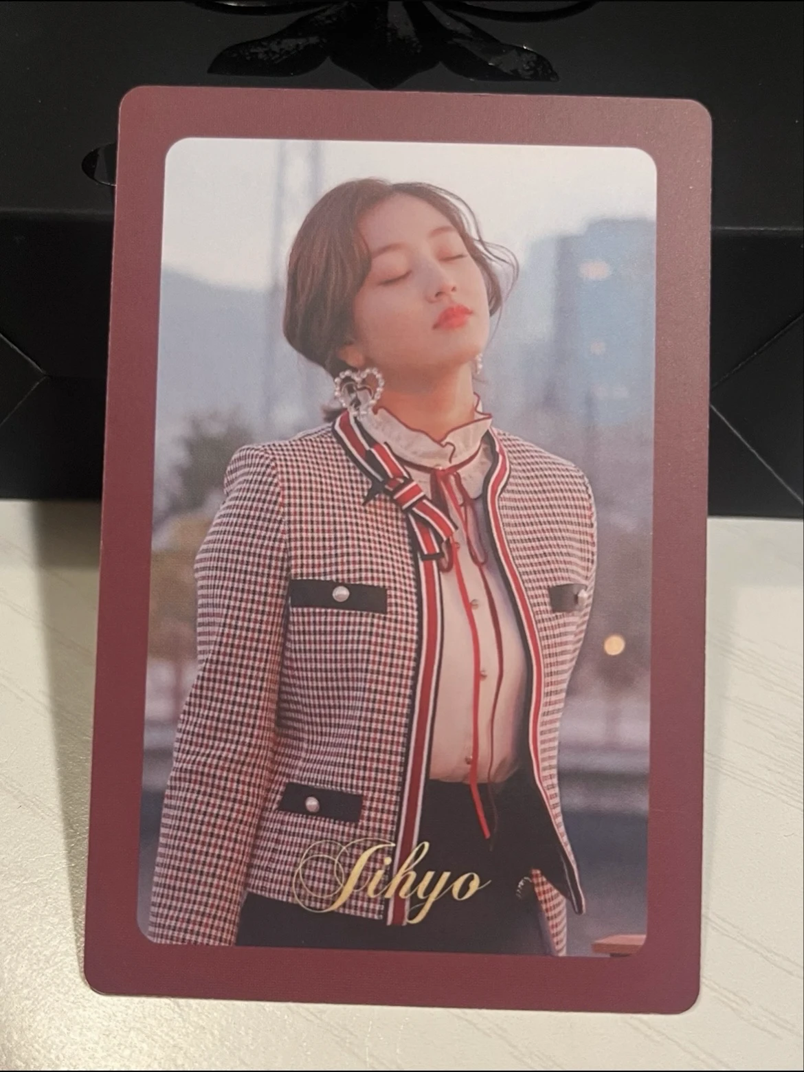 TWICE Jihyo TWICE - The Year of "Yes" Album pob (pre-order benefit) photocard set B version listing photo 1