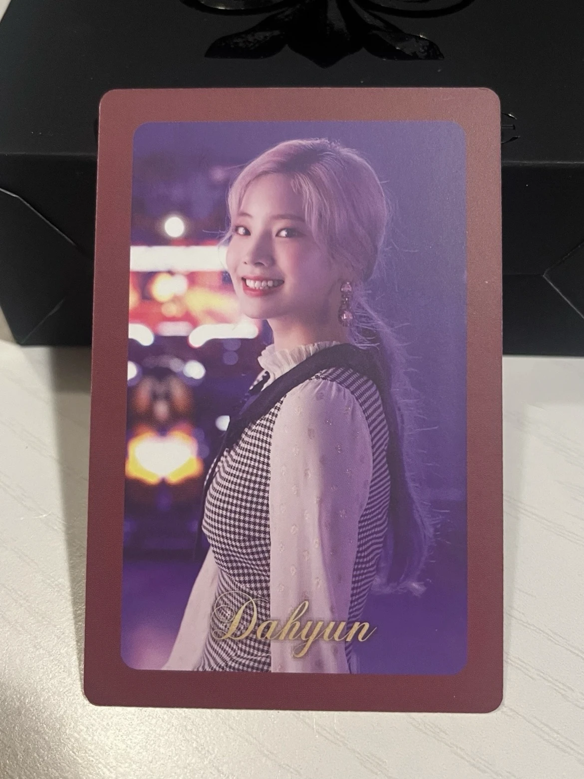 TWICE Dahyun TWICE - The Year of "Yes" Album pob (pre-order benefit) photocard set B version listing photo 1
