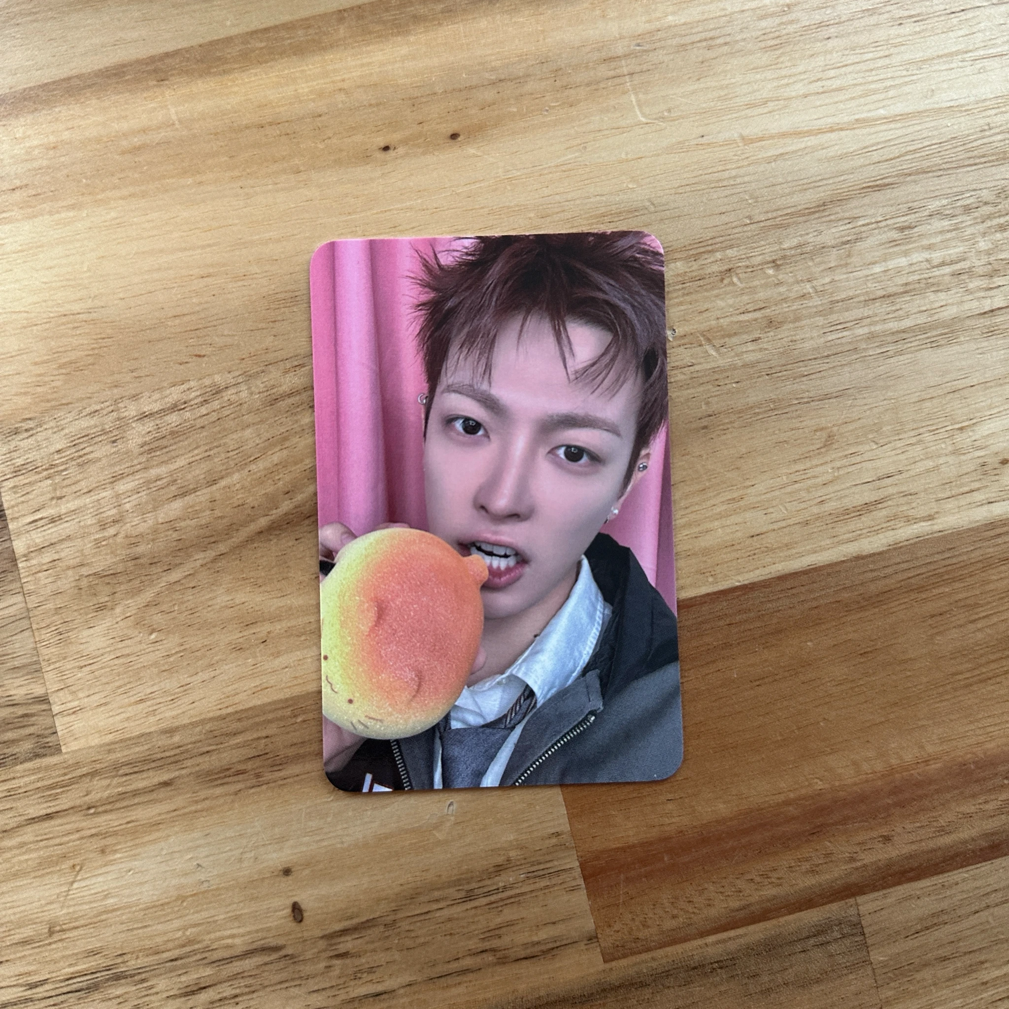 ATEEZ Hongjoong ATEEZ - Hongjoong - GOLDEN HOUR : Part.5 Album withmuu pob (pre-order benefit) keyring version album inclusion listing photo 1