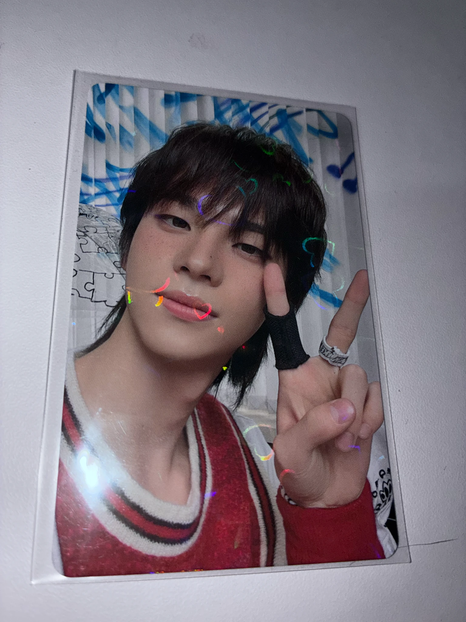 TWS Shinyu TWS - Shinyu - SUMMER BEAT! Album album photocard pob (pre-order benefit) weverse japan shop (wvj) holographic (hologram) listing photo 1