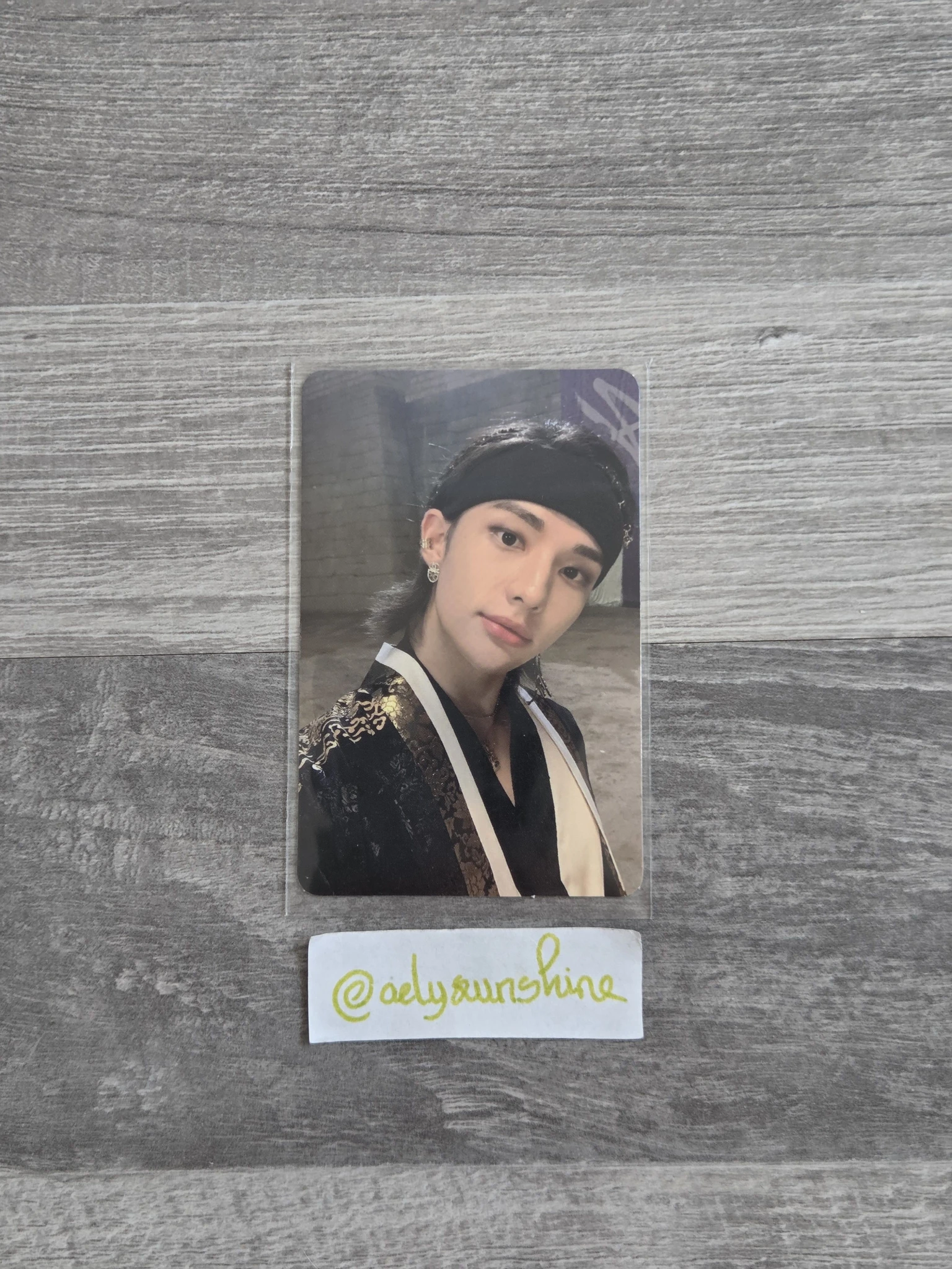 Stray Kids Hyunjin Stray Kids - Hyunjin - NoEasy Album album photocard concept d listing photo 1