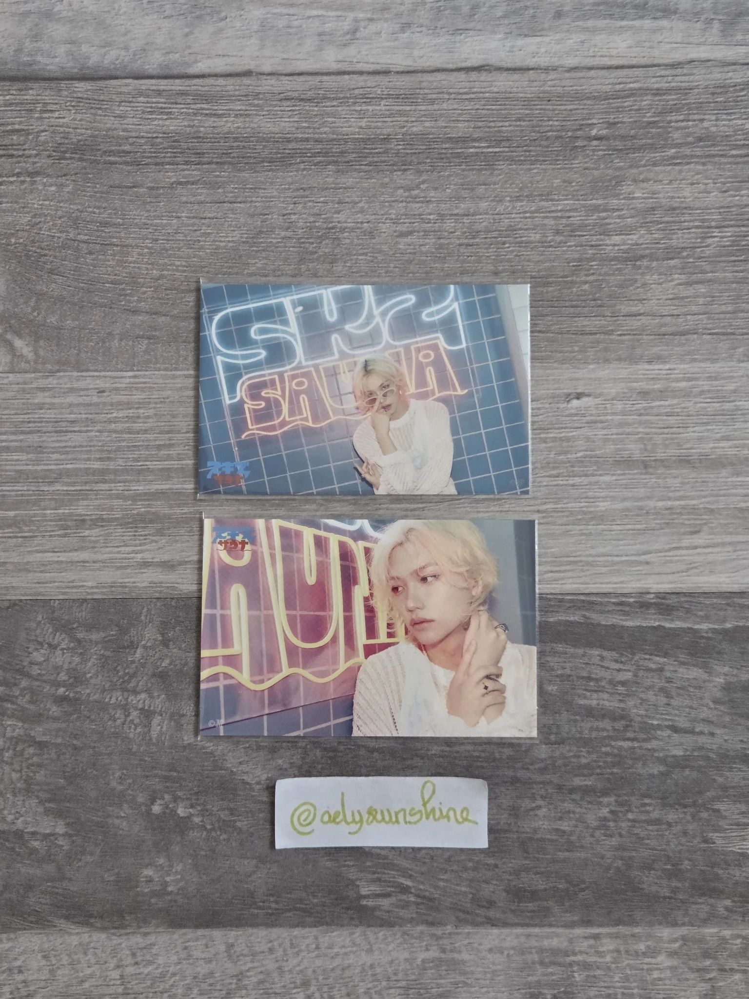 Stray Kids Felix Stray Kids - Felix - SKZ Sauna - JYP Japan Pop-Up Store 2025 Event sticker online lottery sticker card supplemental listing photo 1