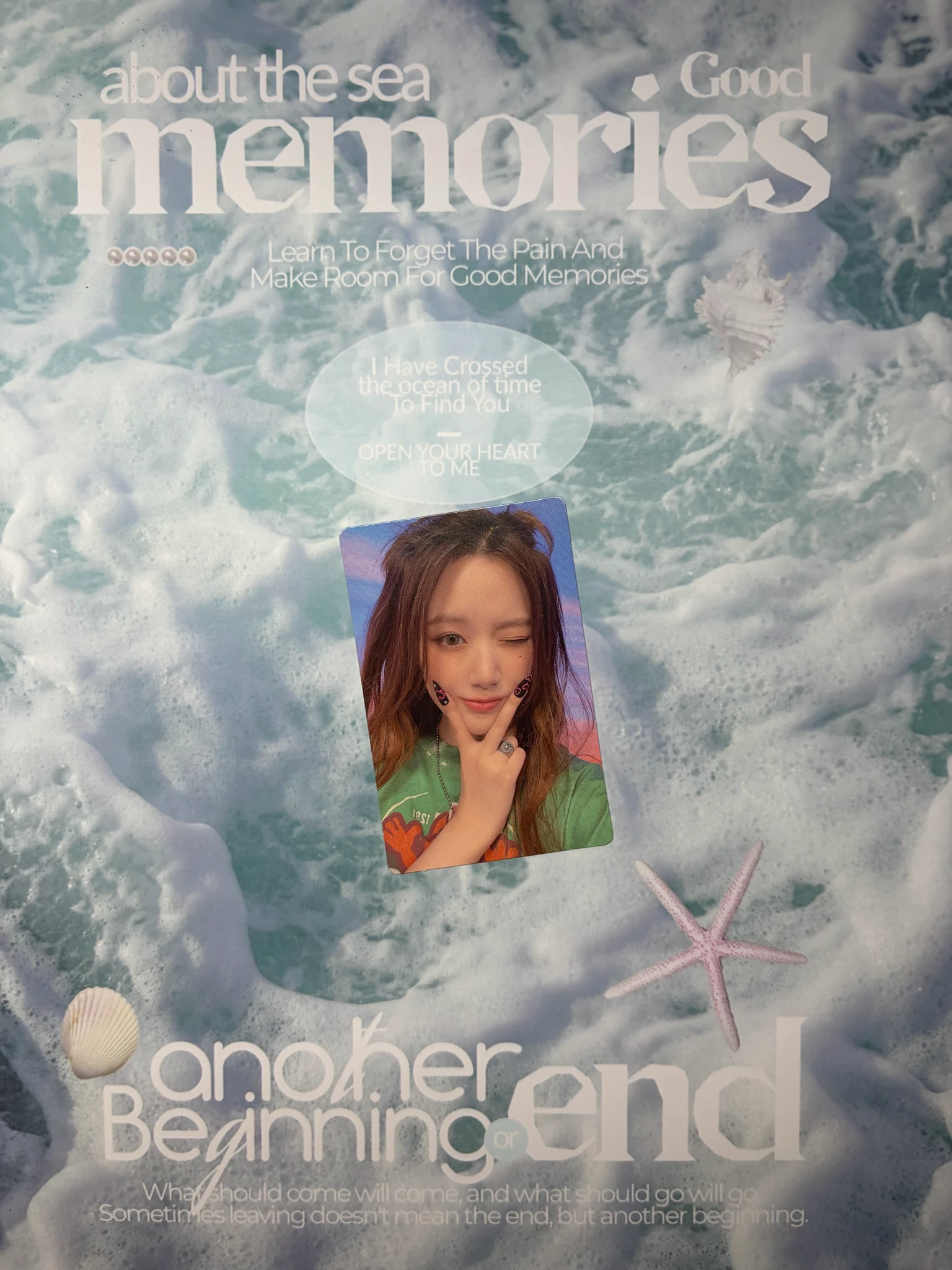 i-dle Shuhua i-dle - Shuhua - HEAT Album english album standard version album photocard flare version FPO listing photo 1