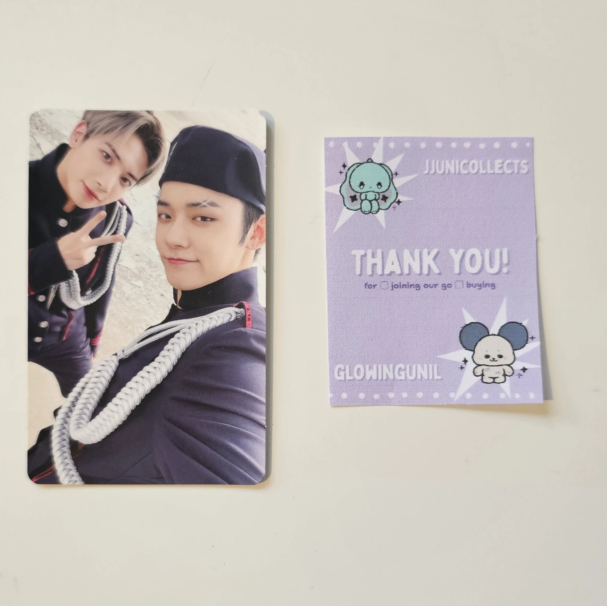 TOMORROW X TOGETHER TOMORROW X TOGETHER - Chaotic Wonderland Album album photocard unit standard ver. yeonjun taehyun listing photo 1