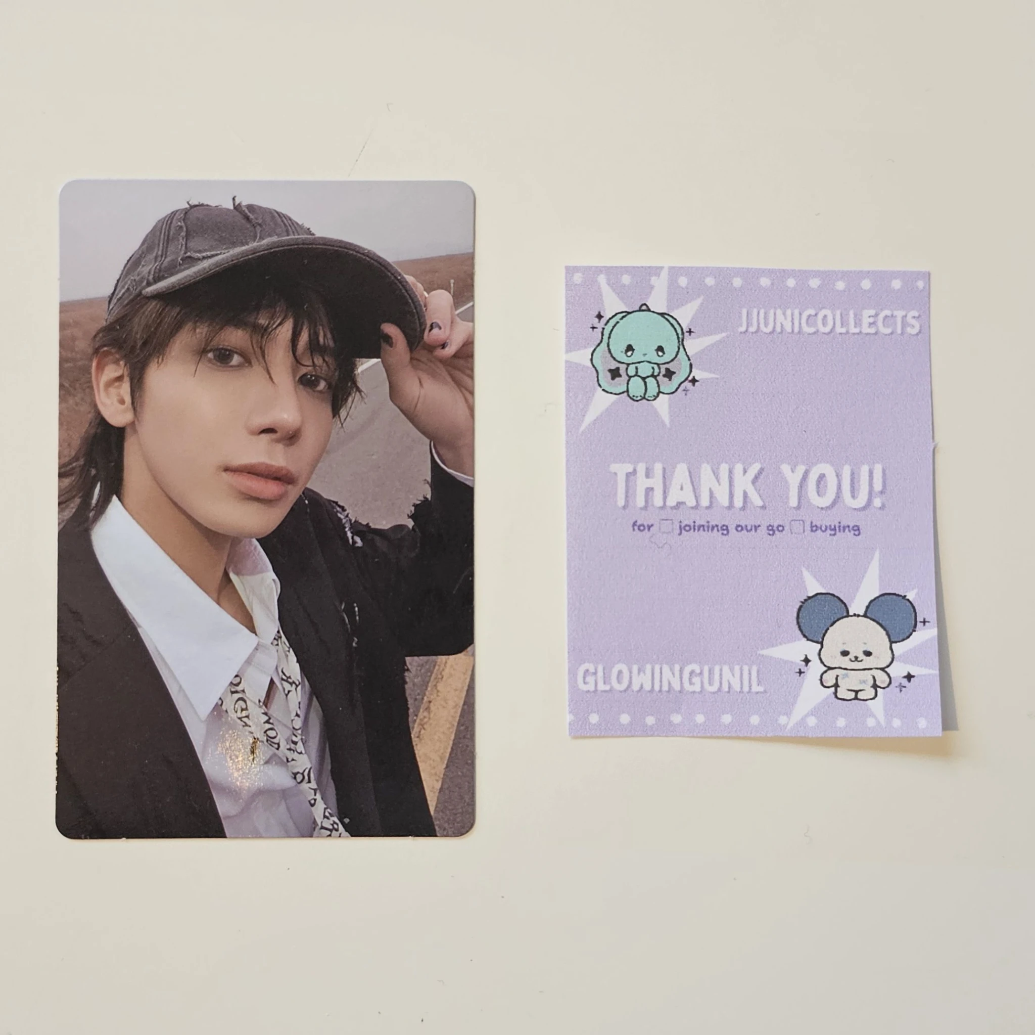 TOMORROW X TOGETHER Taehyun TOMORROW X TOGETHER - Minisode 3: Tomorrow Album magnet pob (pre-order benefit) weverse global shop (wvg) standard version listing photo 1