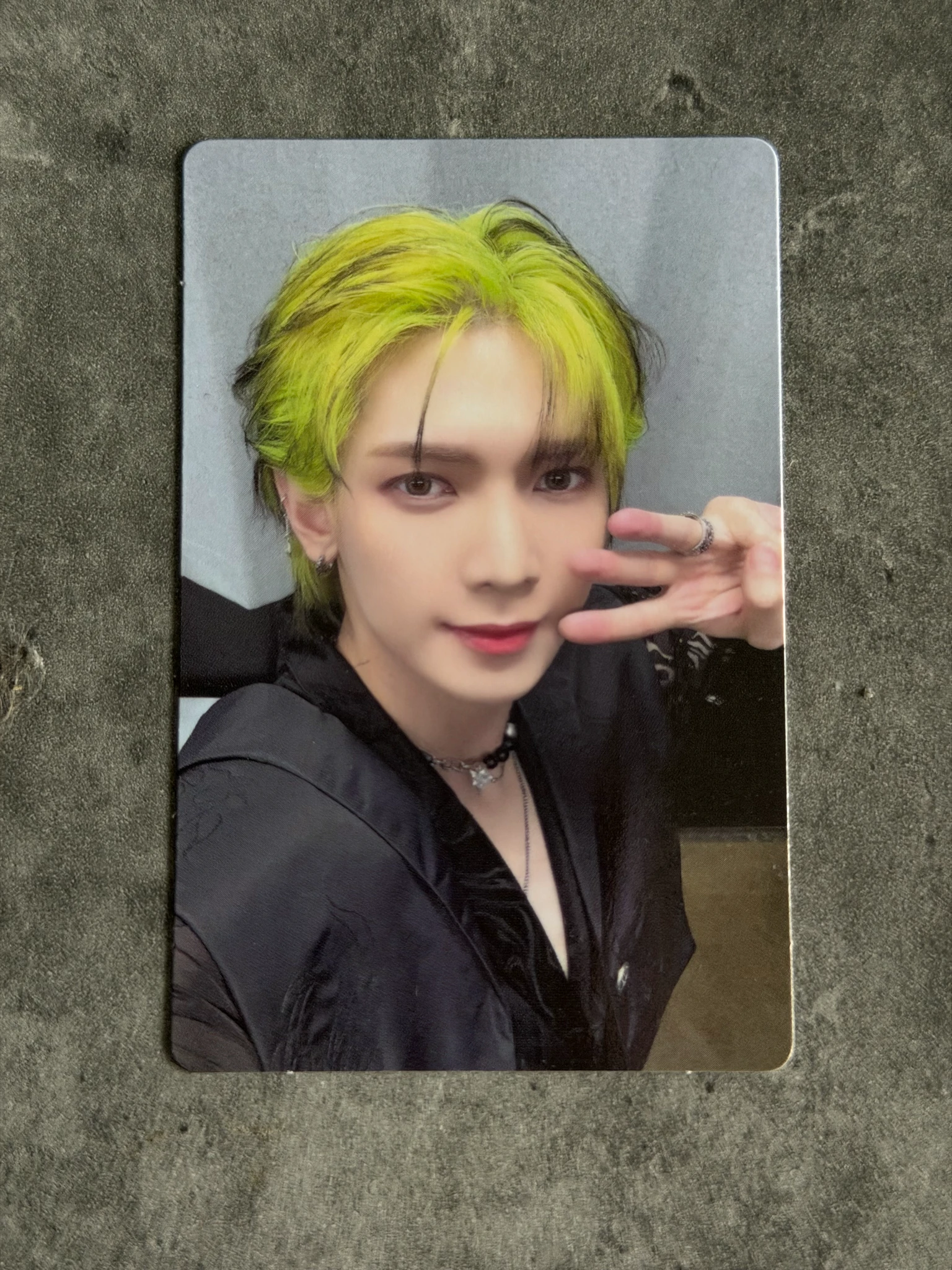 ATEEZ Yeosang ATEEZ - Yeosang - THE WORLD EP.FIN: WILL Album hello82 EU exclusive pre-order benefit (pob) listing photo 1