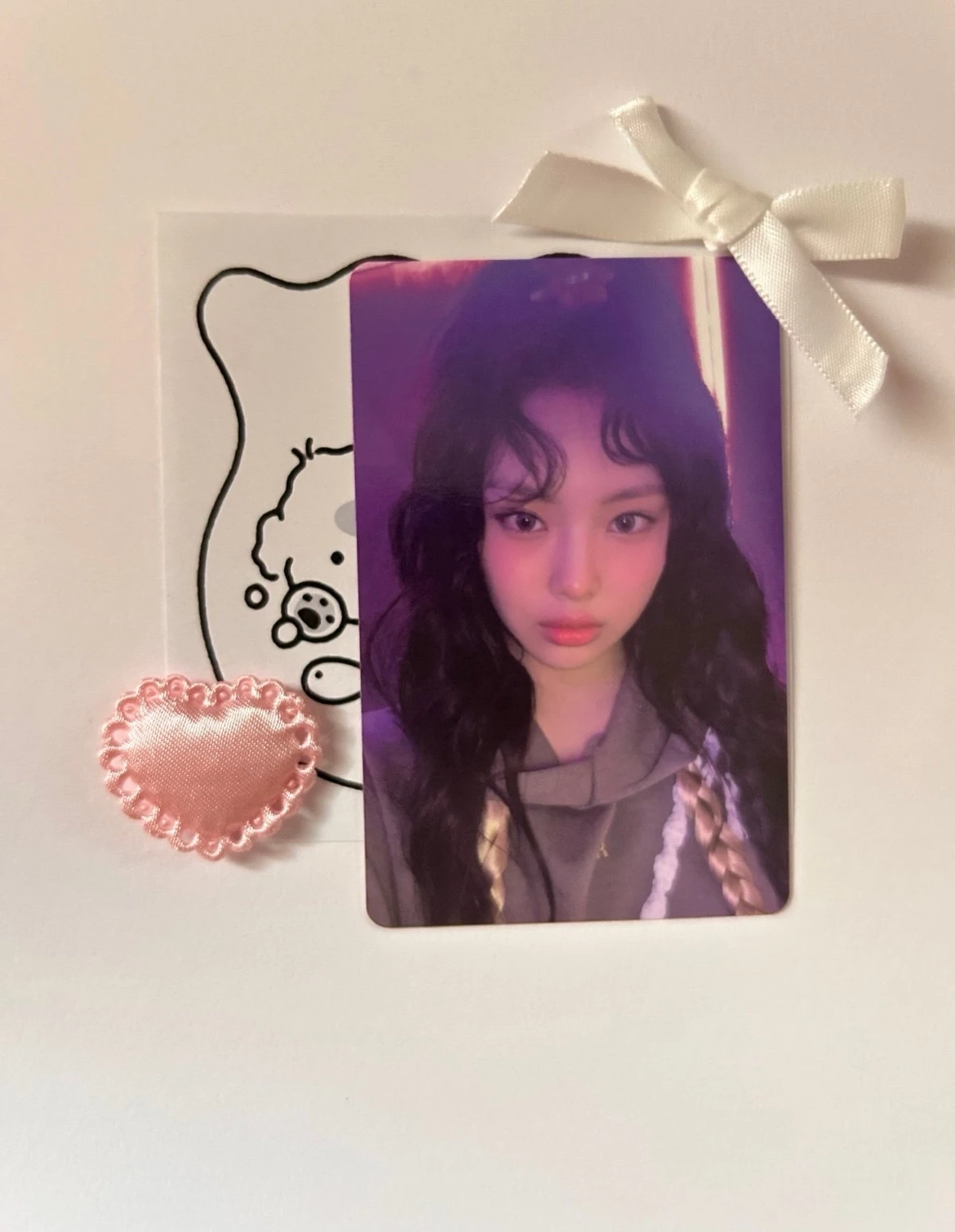 NewJeans Hyein NewJeans - Hyein - Get Up Album album photocard bunny beach bag version hyein version listing photo 1
