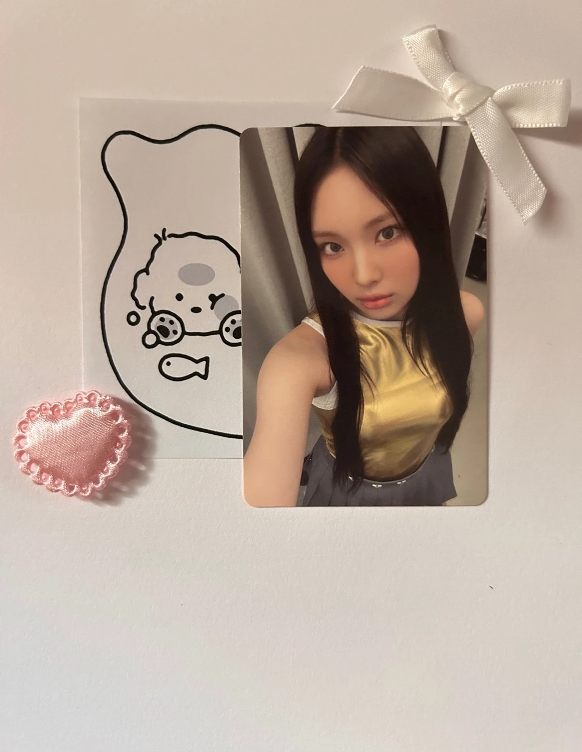NewJeans Hyein NewJeans - Hyein - Get Up Album album photocard bunny beach bag version hyein version listing photo 1