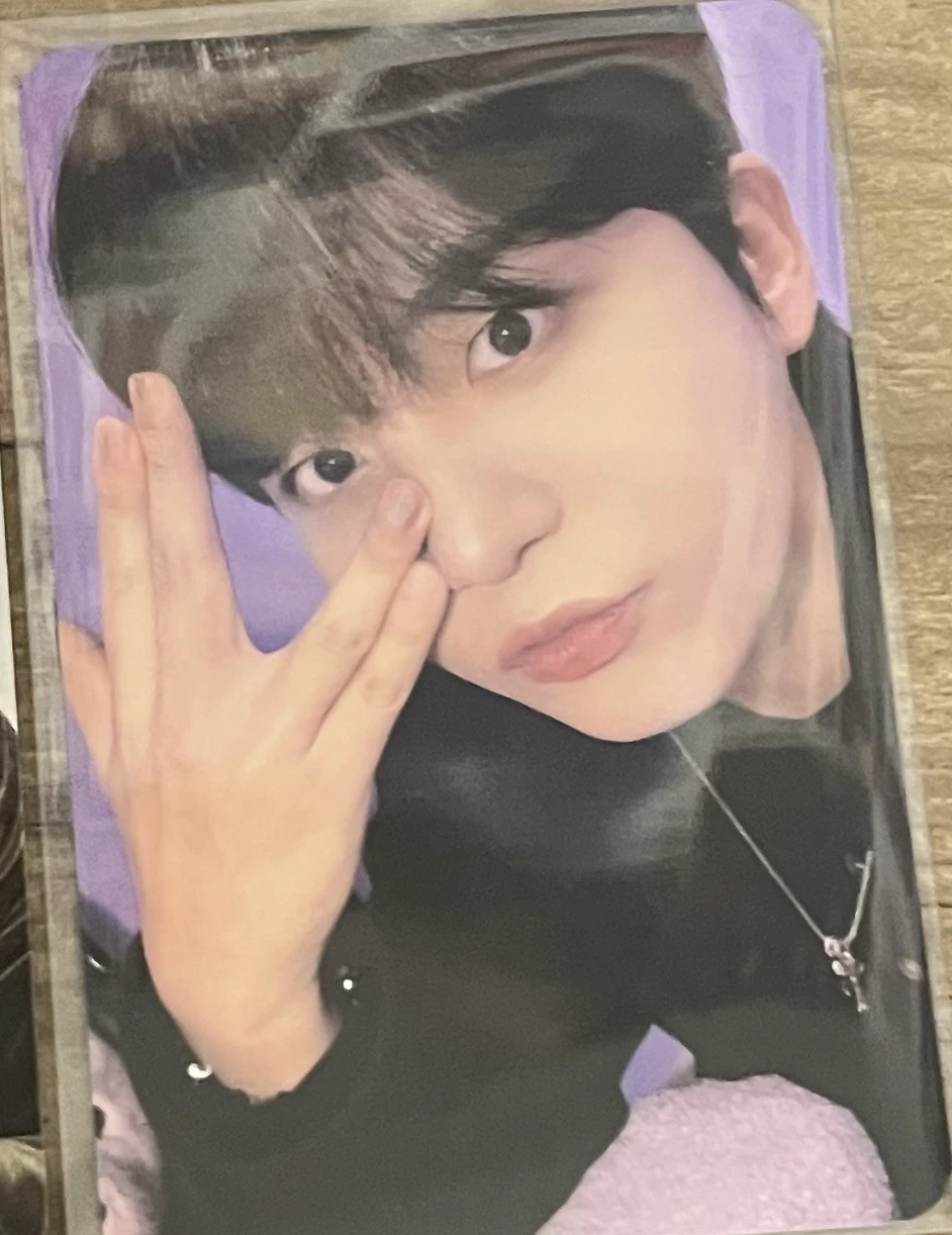 ATEEZ Jongho ATEEZ - Jongho - Fanp\day Other gel nail sticker merch photocard black version brand collaboration listing photo 1