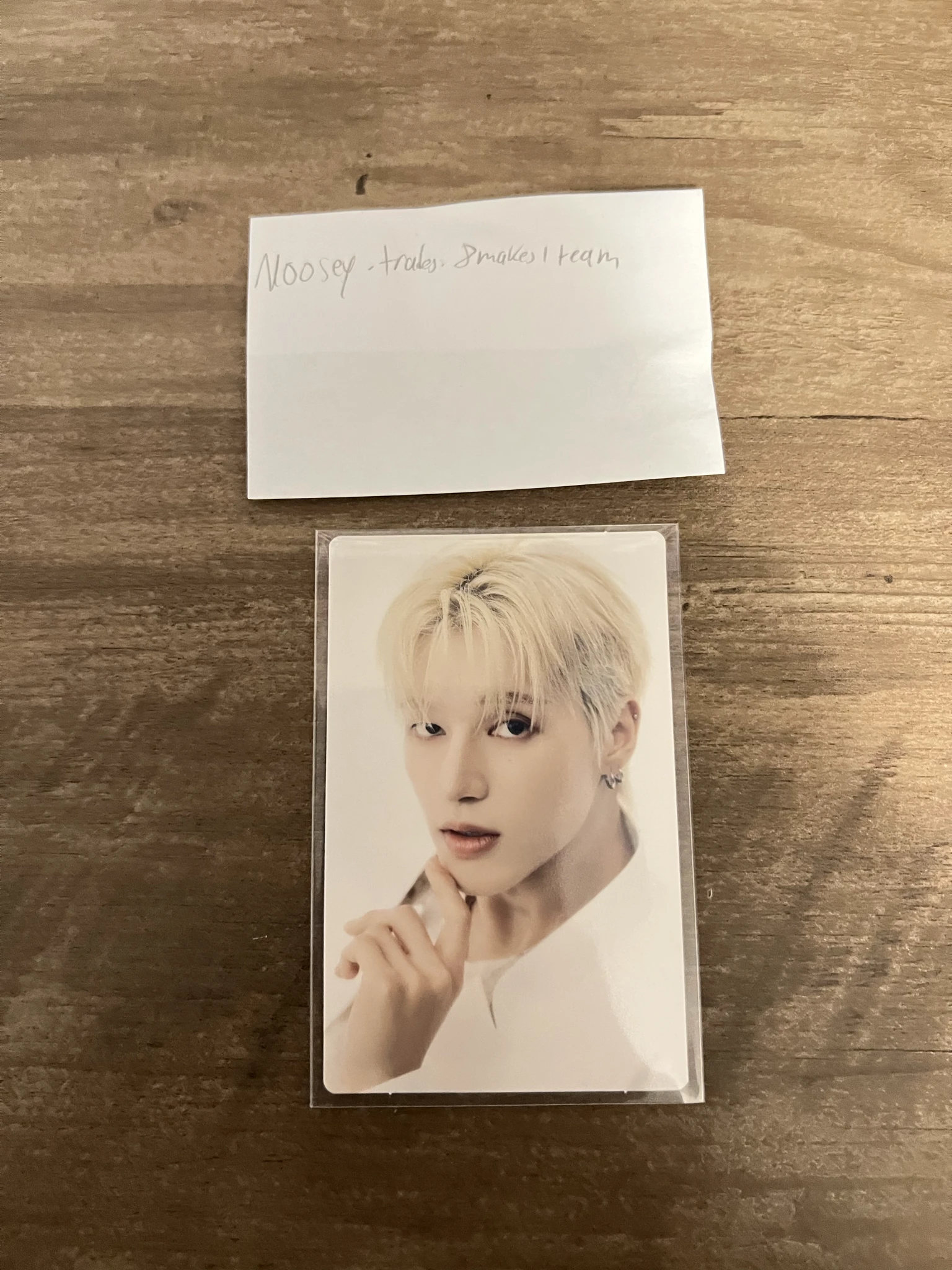 ATEEZ Wooyoung ATEEZ - Wooyoung - Ashes to Light Album album photocard limited version japanese album first press only listing photo 1
