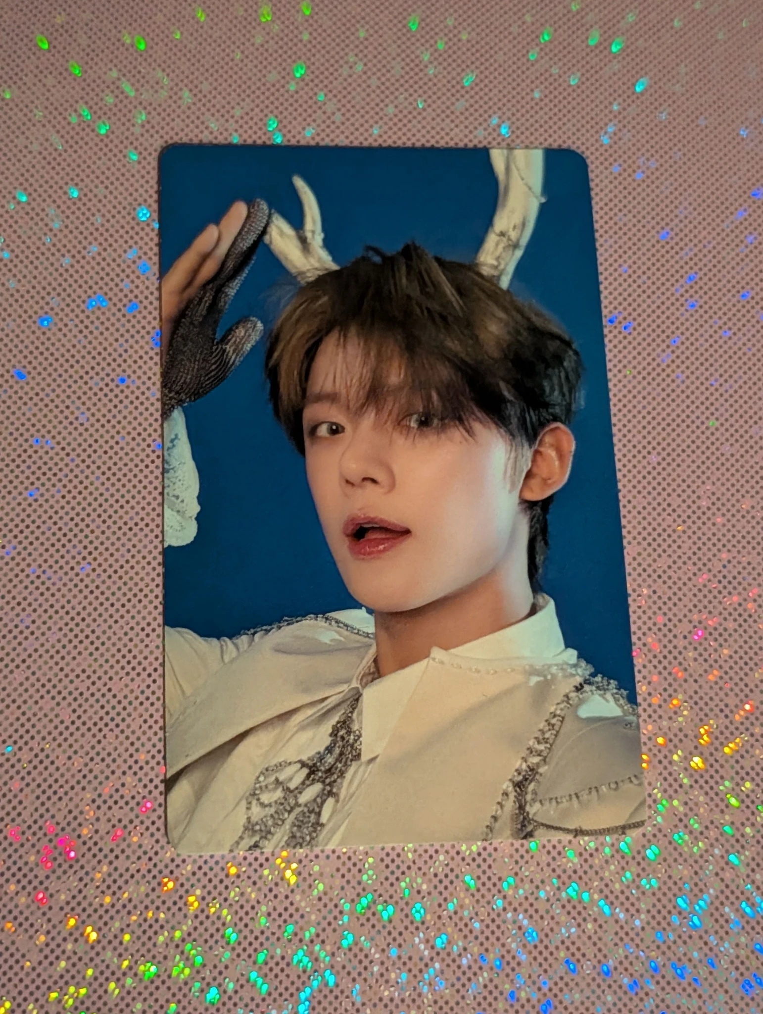 TOMORROW X TOGETHER Yeonjun TOMORROW X TOGETHER - Yeonjun - The Star Chapter: Together Album pob (pre-order benefit) weverse japan shop (wvj) afterglow version listing photo 1