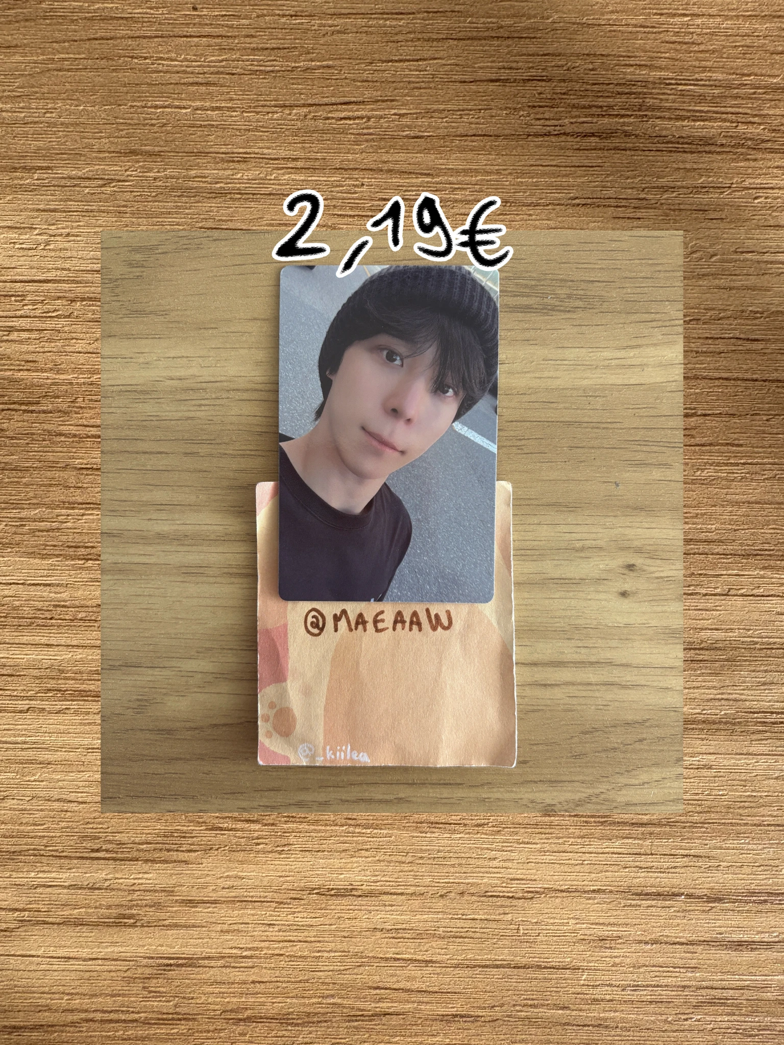 ATEEZ Yunho ATEEZ - Yunho - Golden Hour : Part.4 Album digipack version album photocard listing photo 1