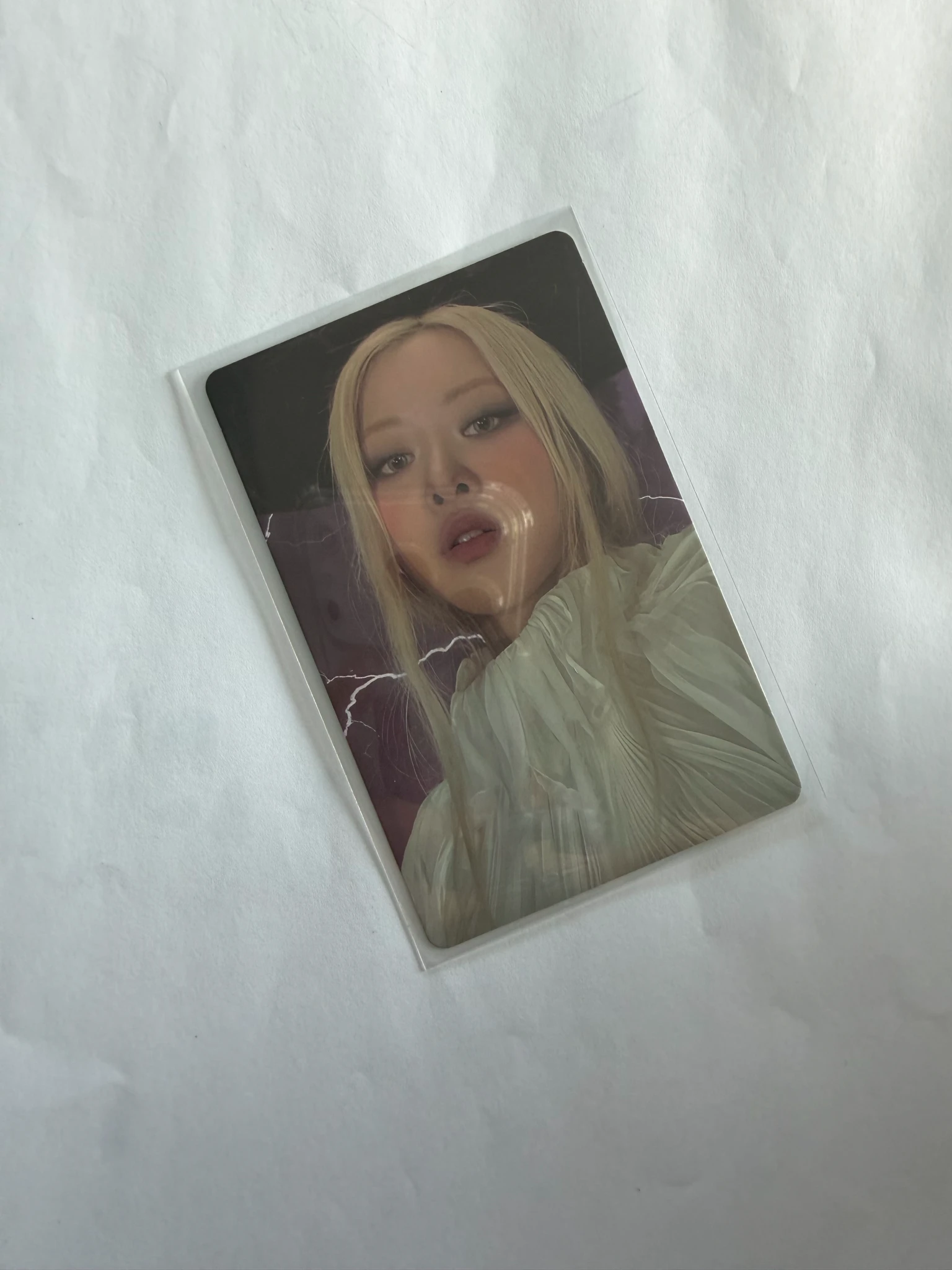 BLACKPINK Rosé BLACKPINK - Rosé - Deadline Album album photocard silver version listing photo 1