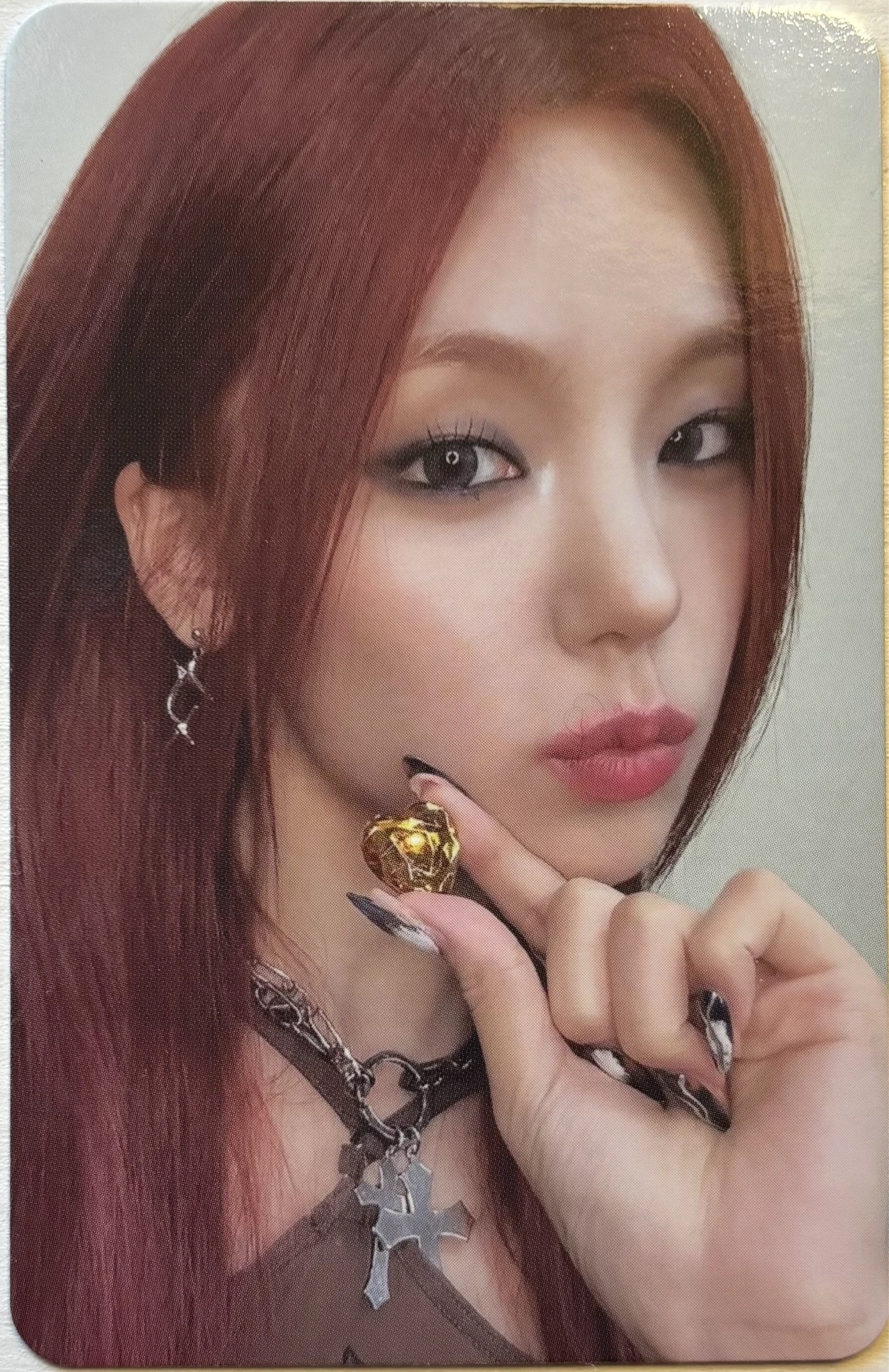 ITZY Yeji ITZY - Yeji - BORN TO BE Album A Ver. red back listing photo 1